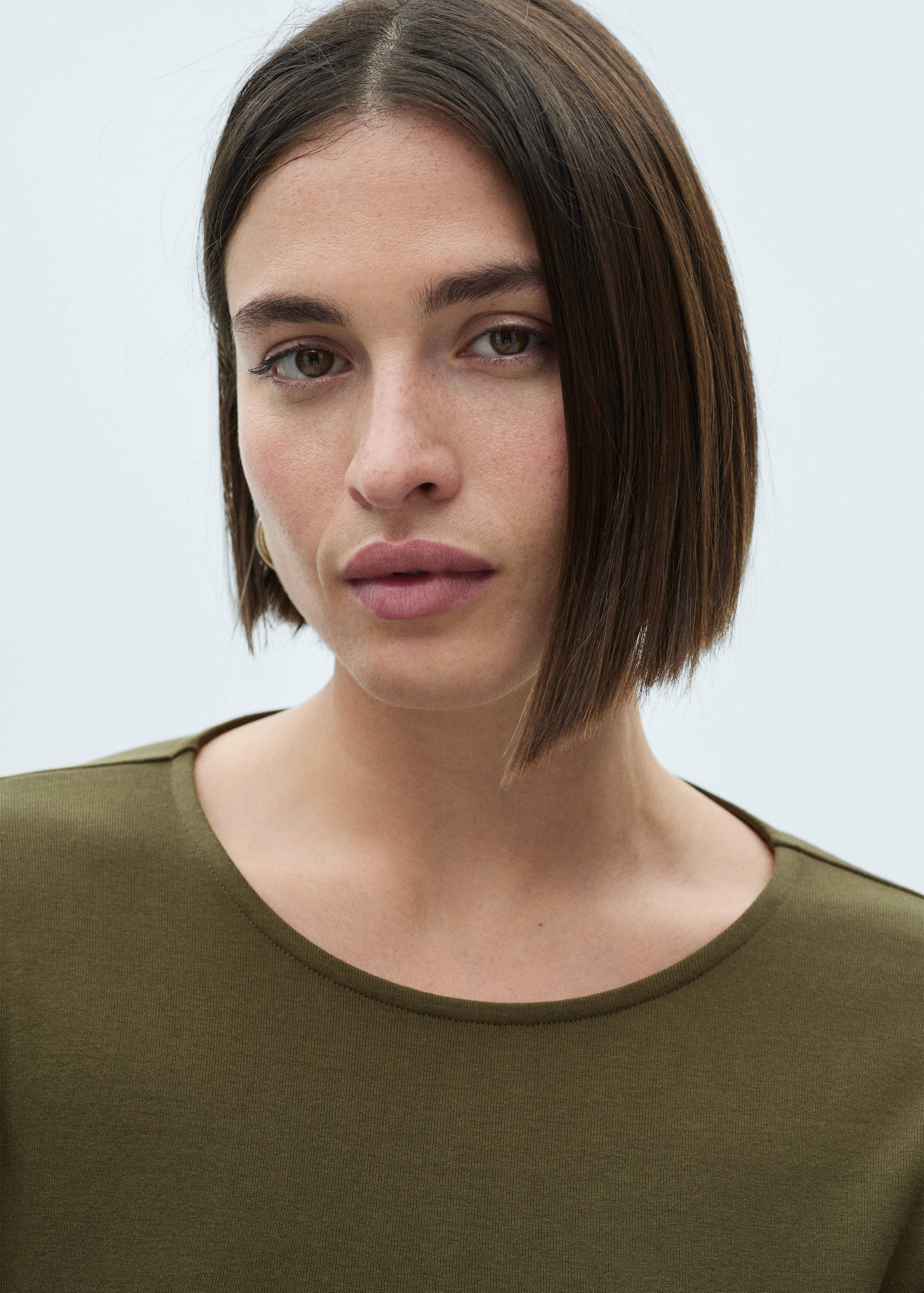 Cotton midi dress - Details of the article 4