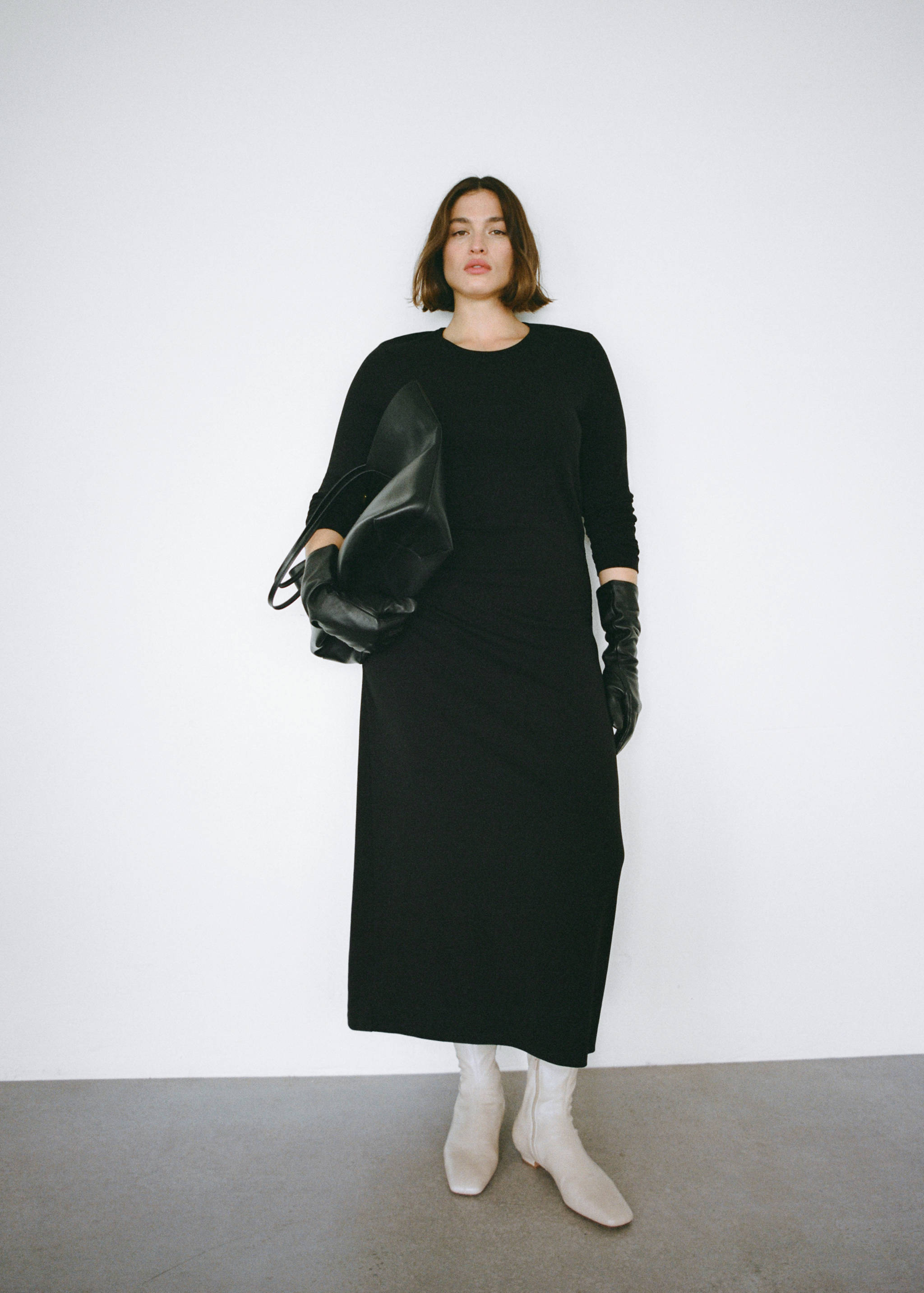 Cotton midi dress - Details of the article 6