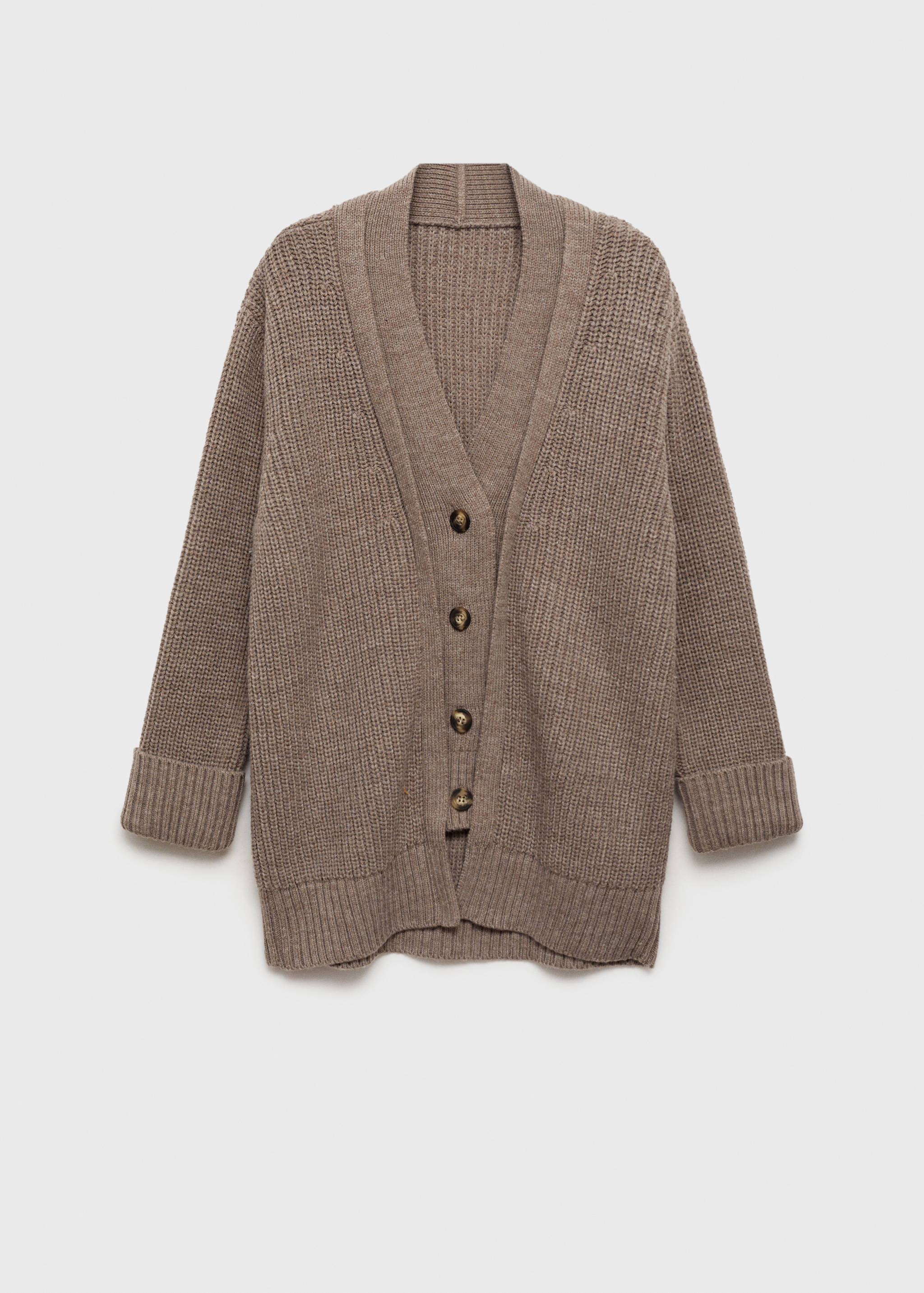 Cardigan boutons oversize - Article sans modèle