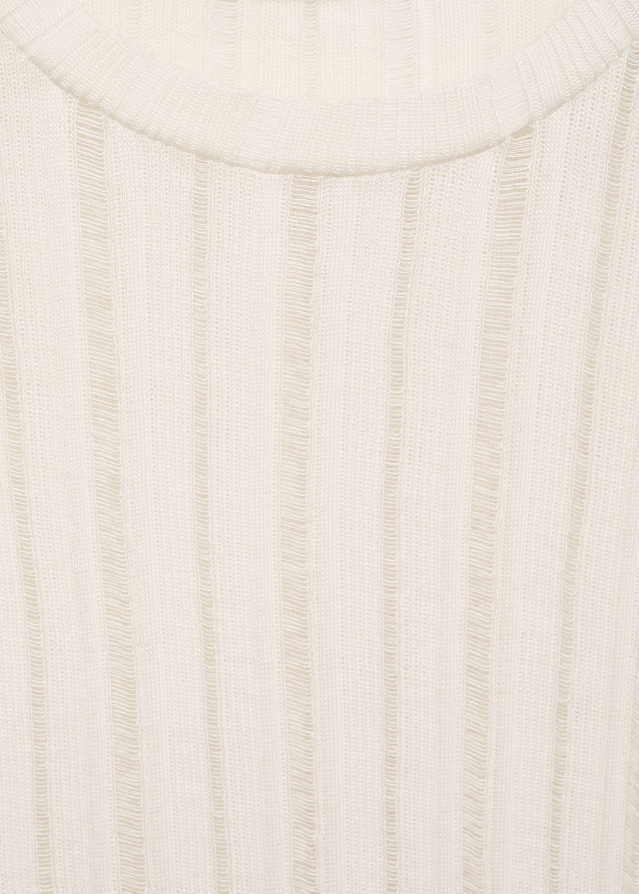 Short-sleeve knitted t-shirt - Details of the article 8