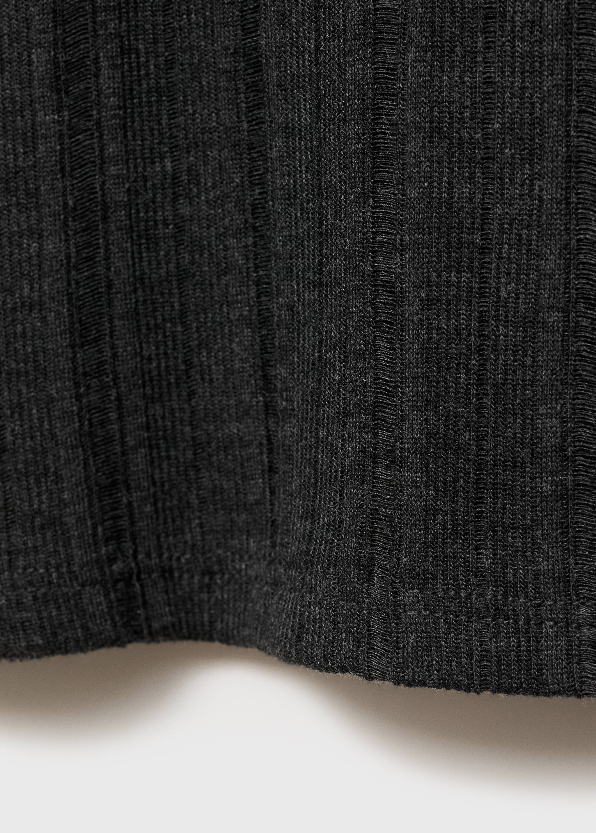 Short-sleeve knitted t-shirt - Details of the article 0