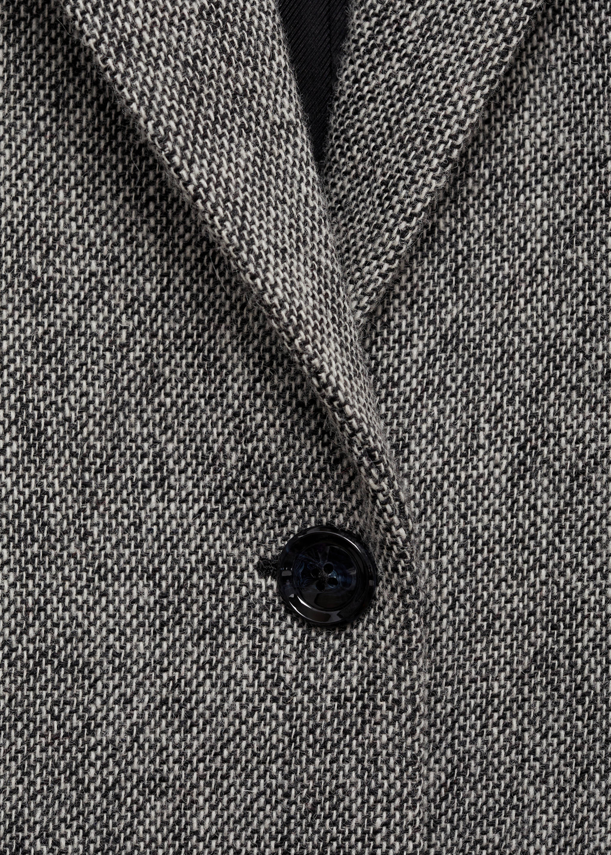 Flecked wool-blend coat - Details of the article 8
