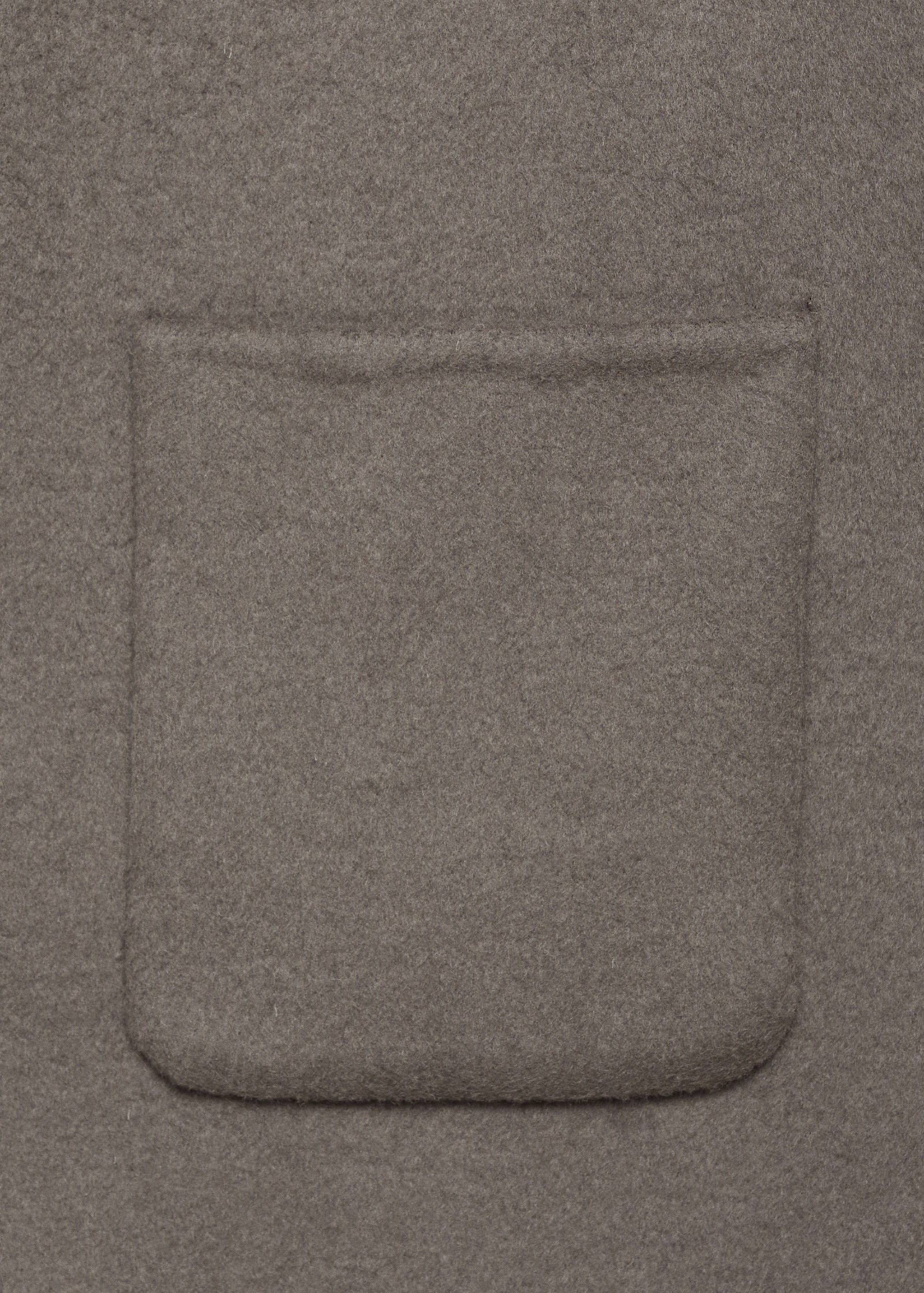 Surchemise laine faite main poches - Détail de l'article 0