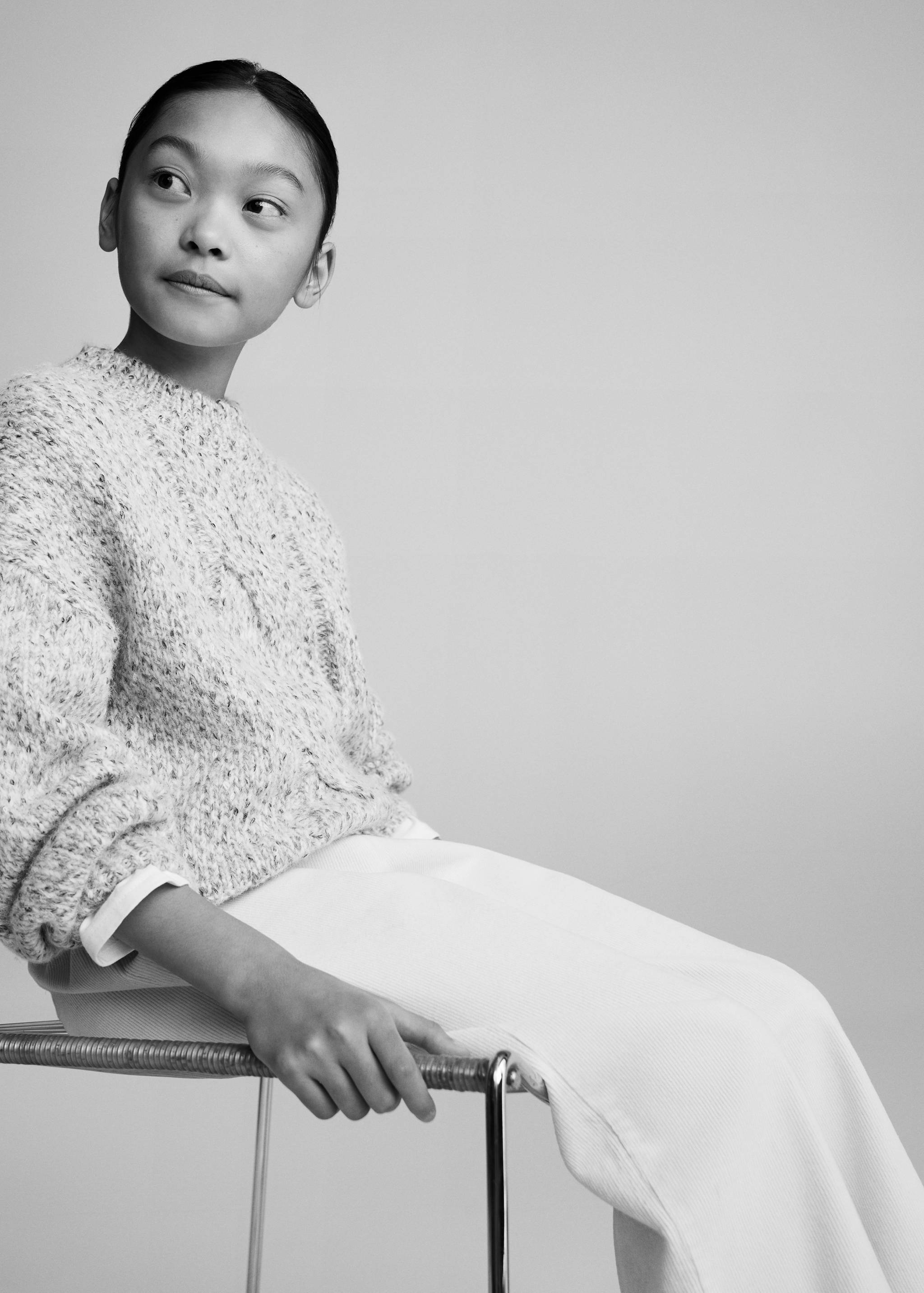 灯芯绒阔腿裤 - null