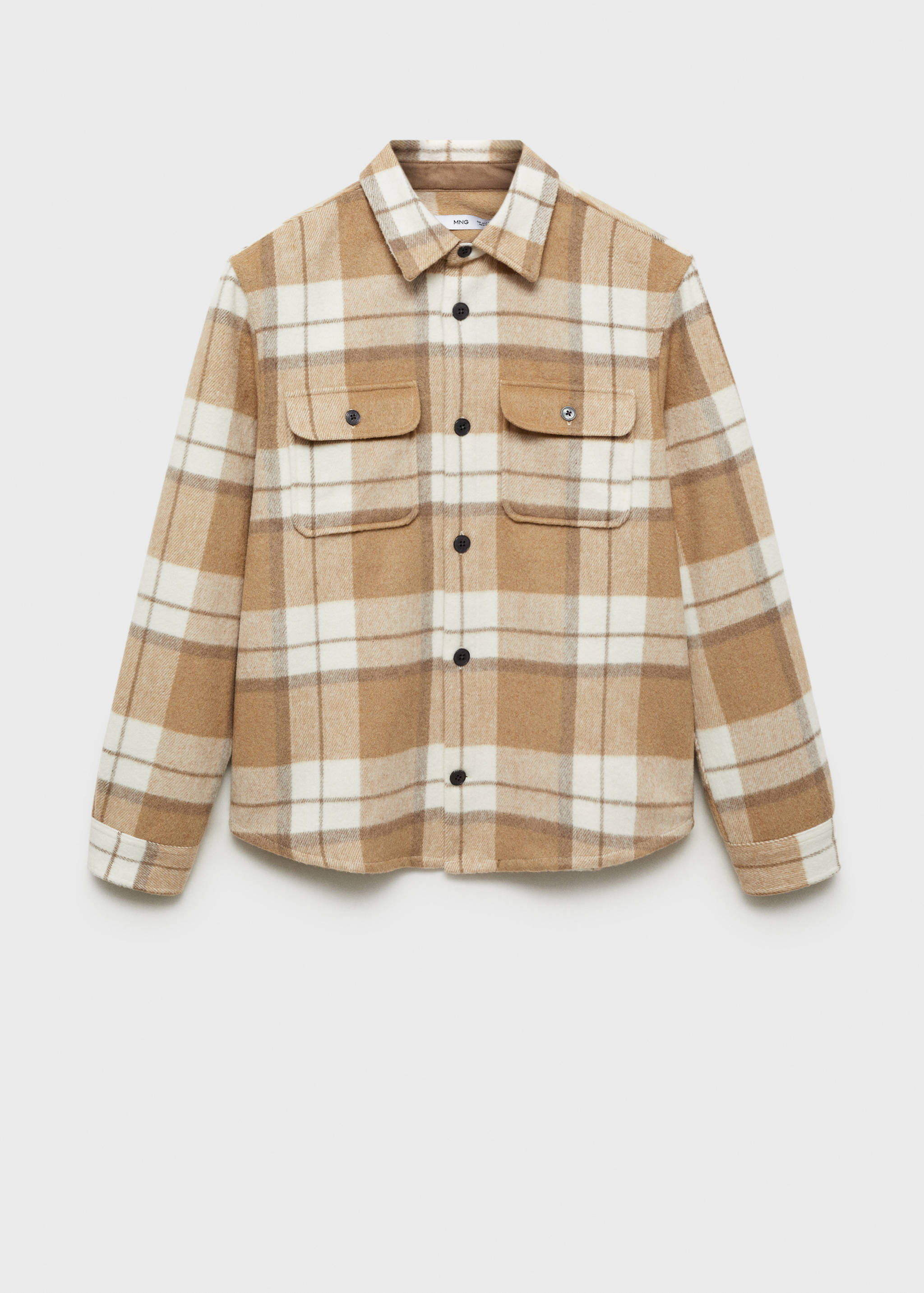 Surchemise flanelle carreaux - Article sans modèle