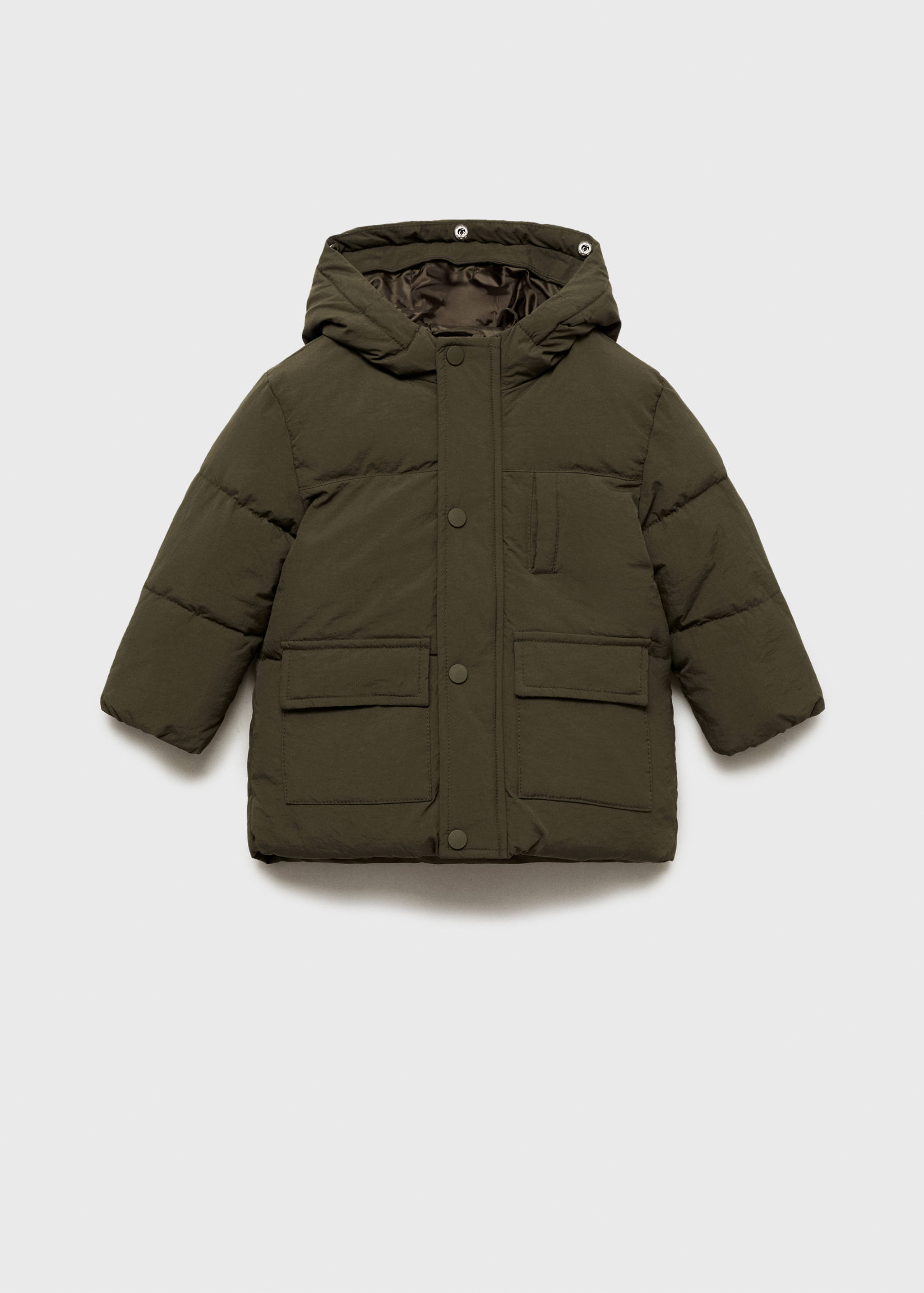 Fleece-lined quilted anorak - Details of the article 8