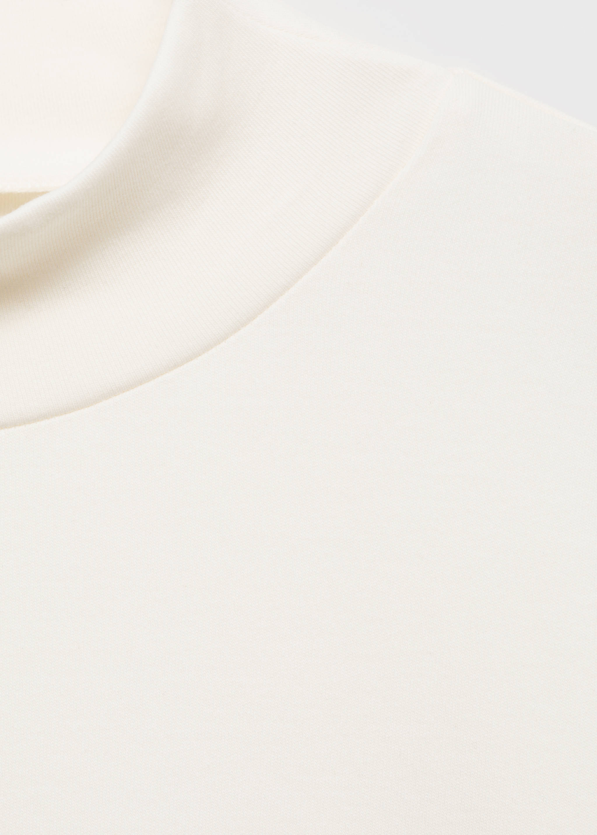 T-shirt coton col montant - Détail de l'article 8