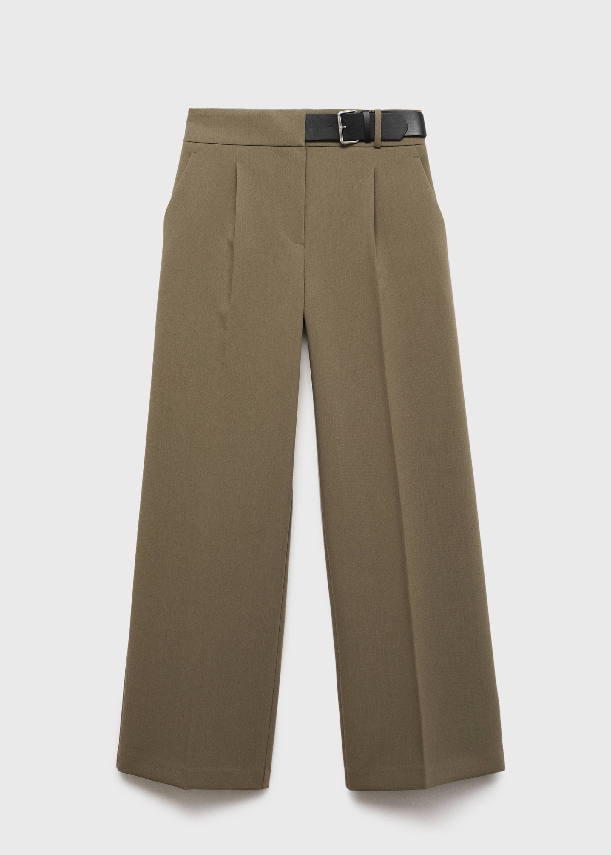 Pantalón recto cinturón - Artículo sin modelo