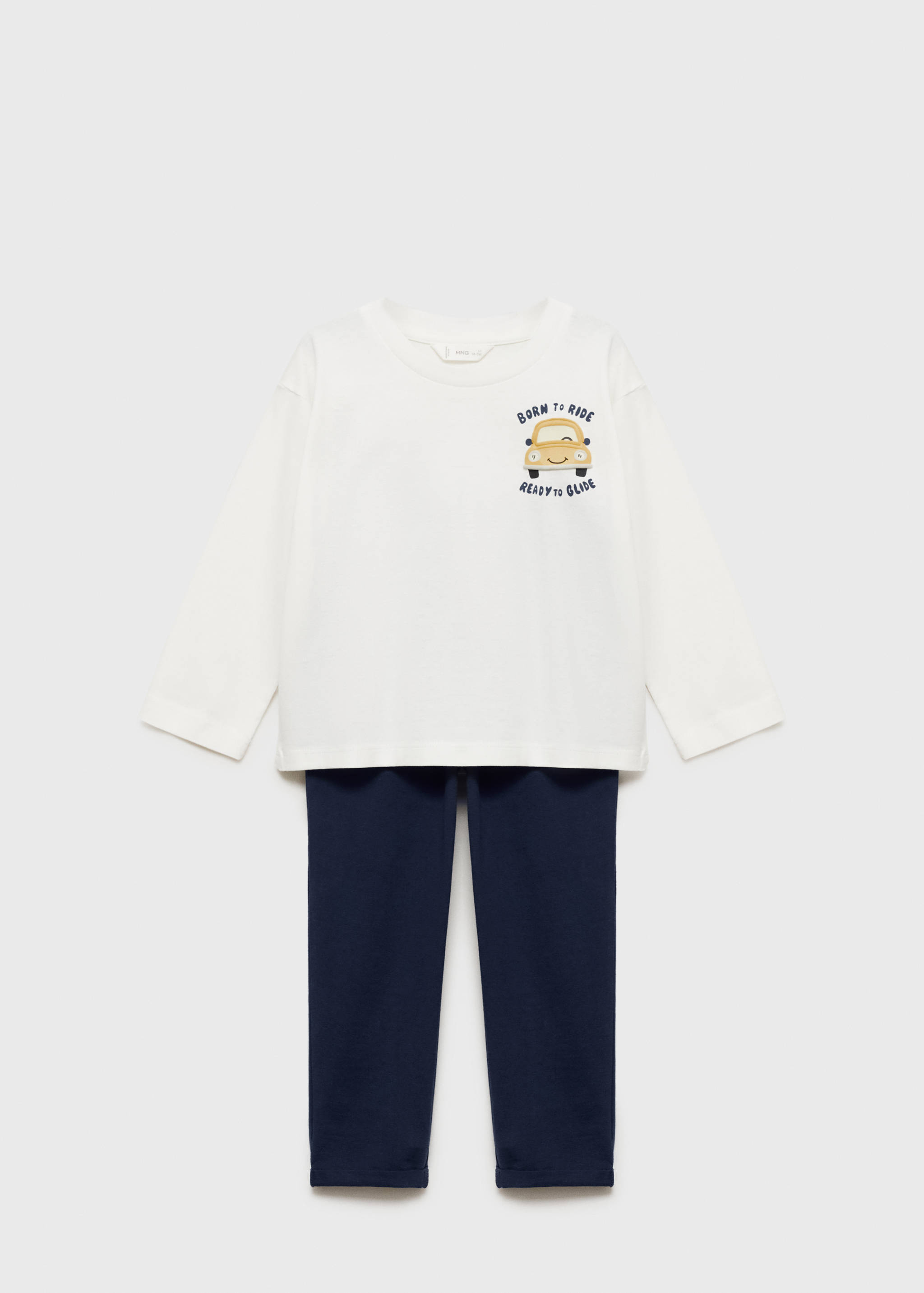 Printed long pyjamas - Article without model