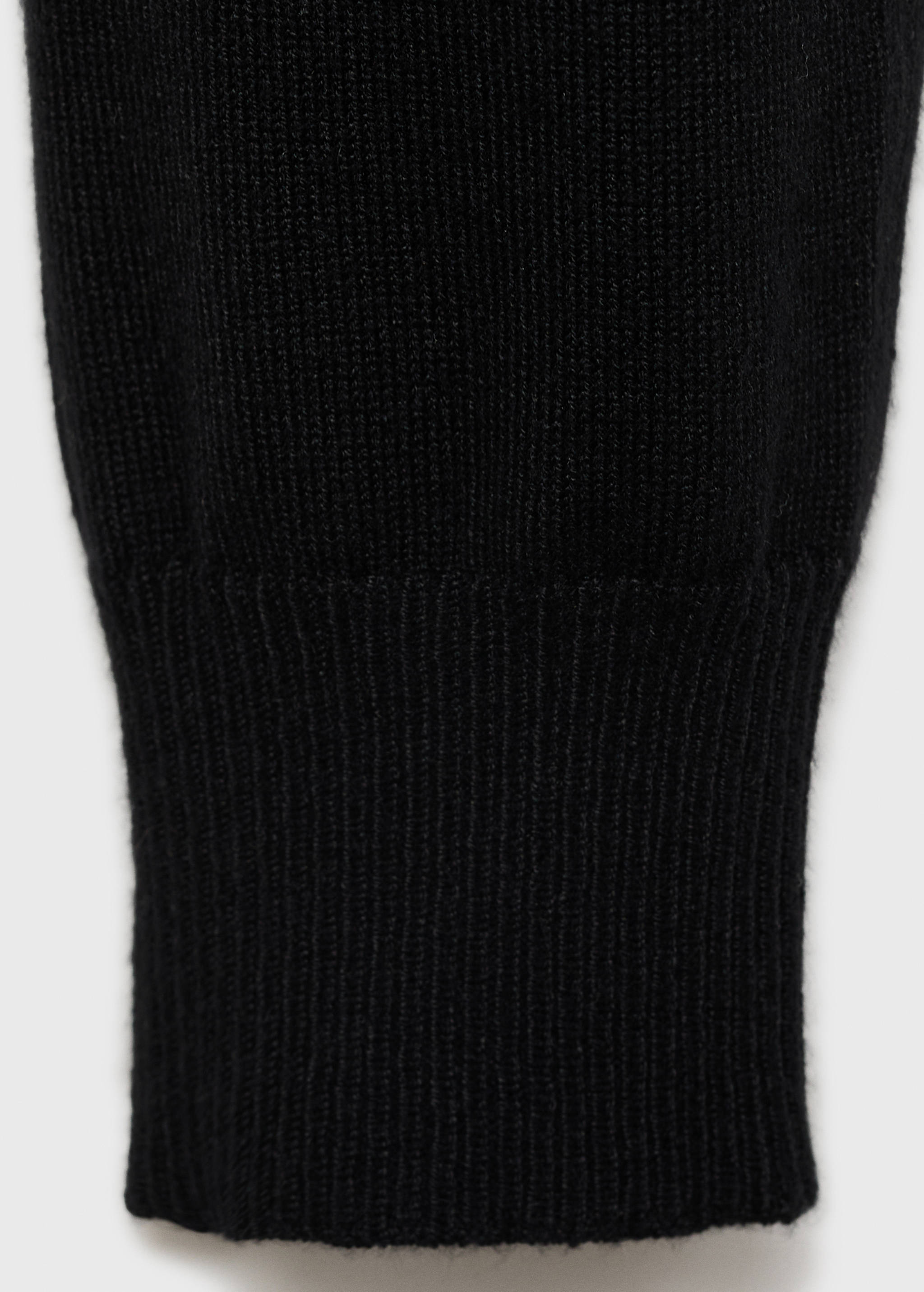 Джемпер из тонкого трикотажа с пуговицами - Деталь изделия 0