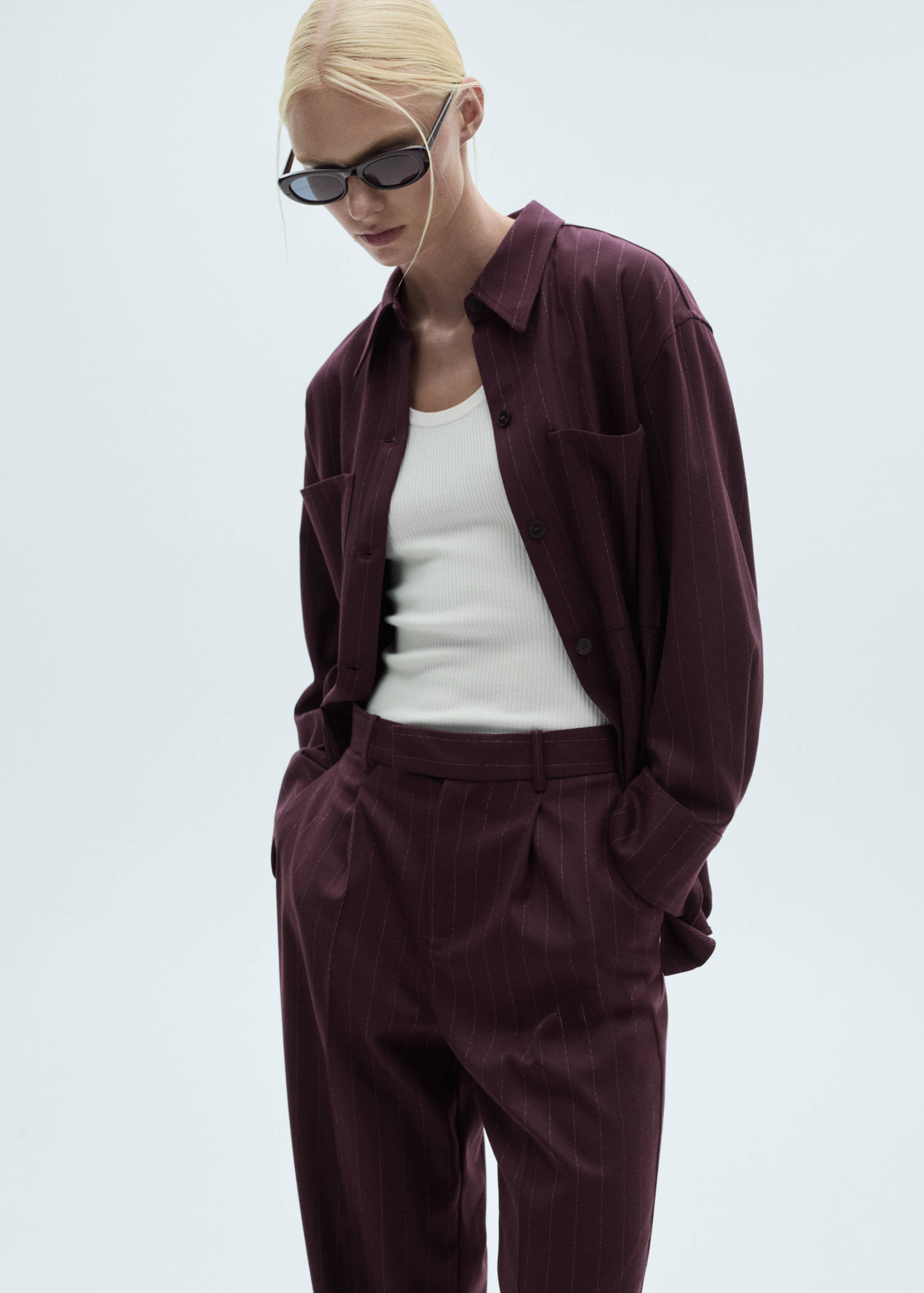 Pantalón pinzas raya diplomática - Detalle del artículo 1