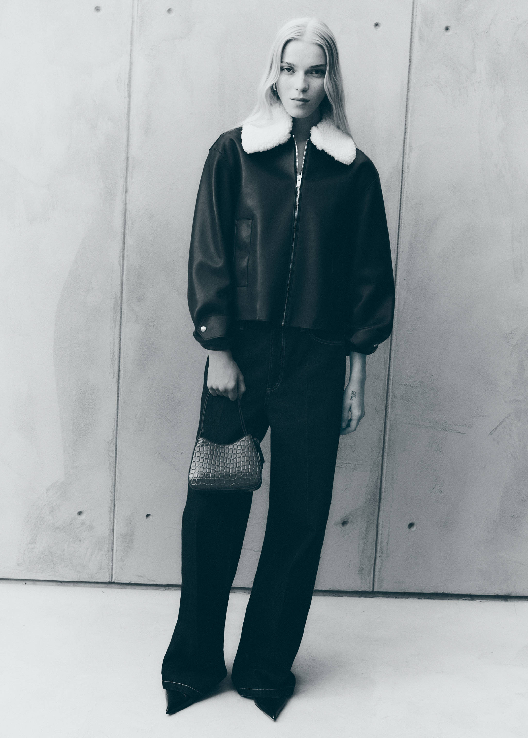 Chaqueta cuello borreguito desmontable - Detalle del artículo 7