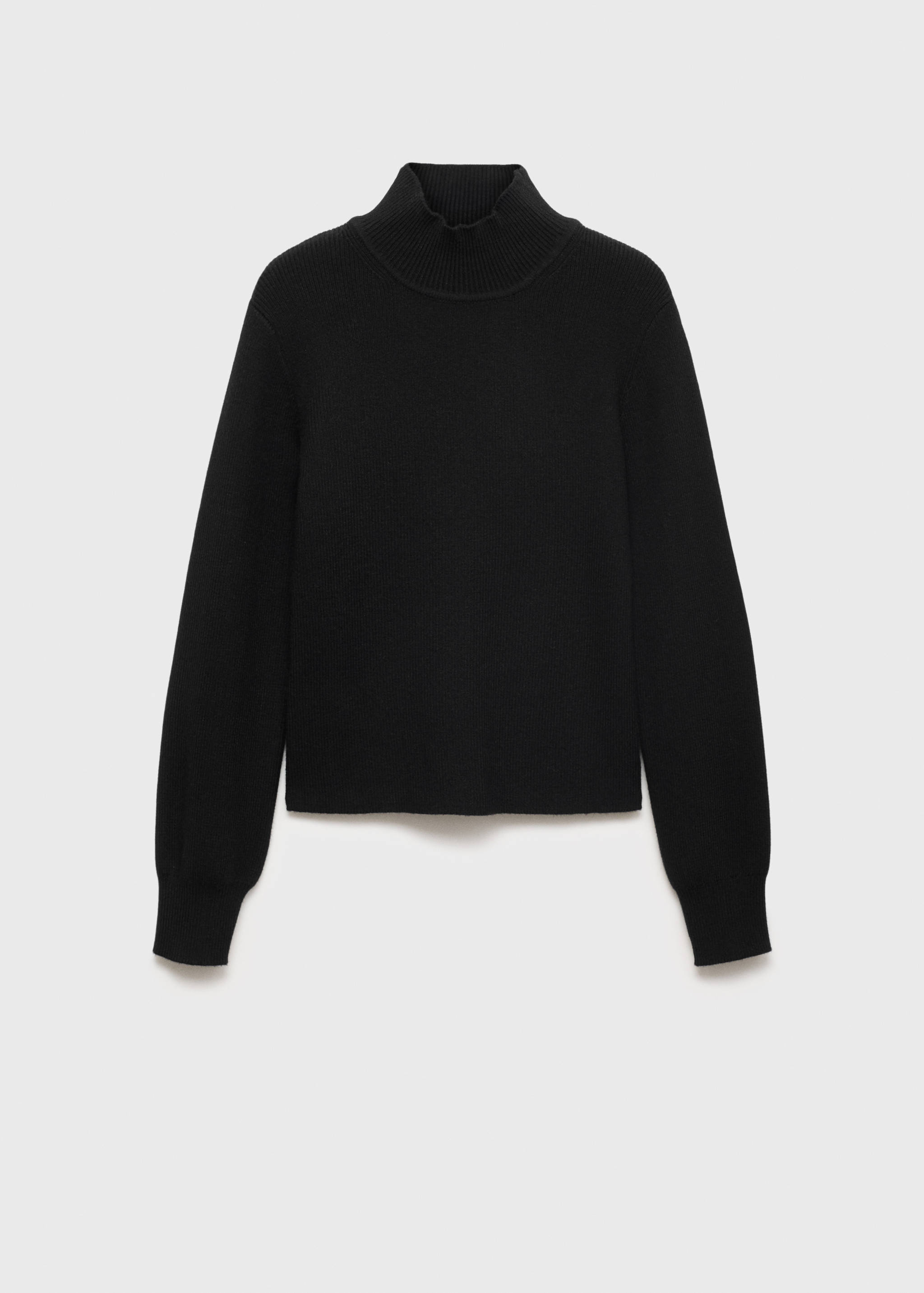 Pull-over maille côtelée col rond - Article sans modèle