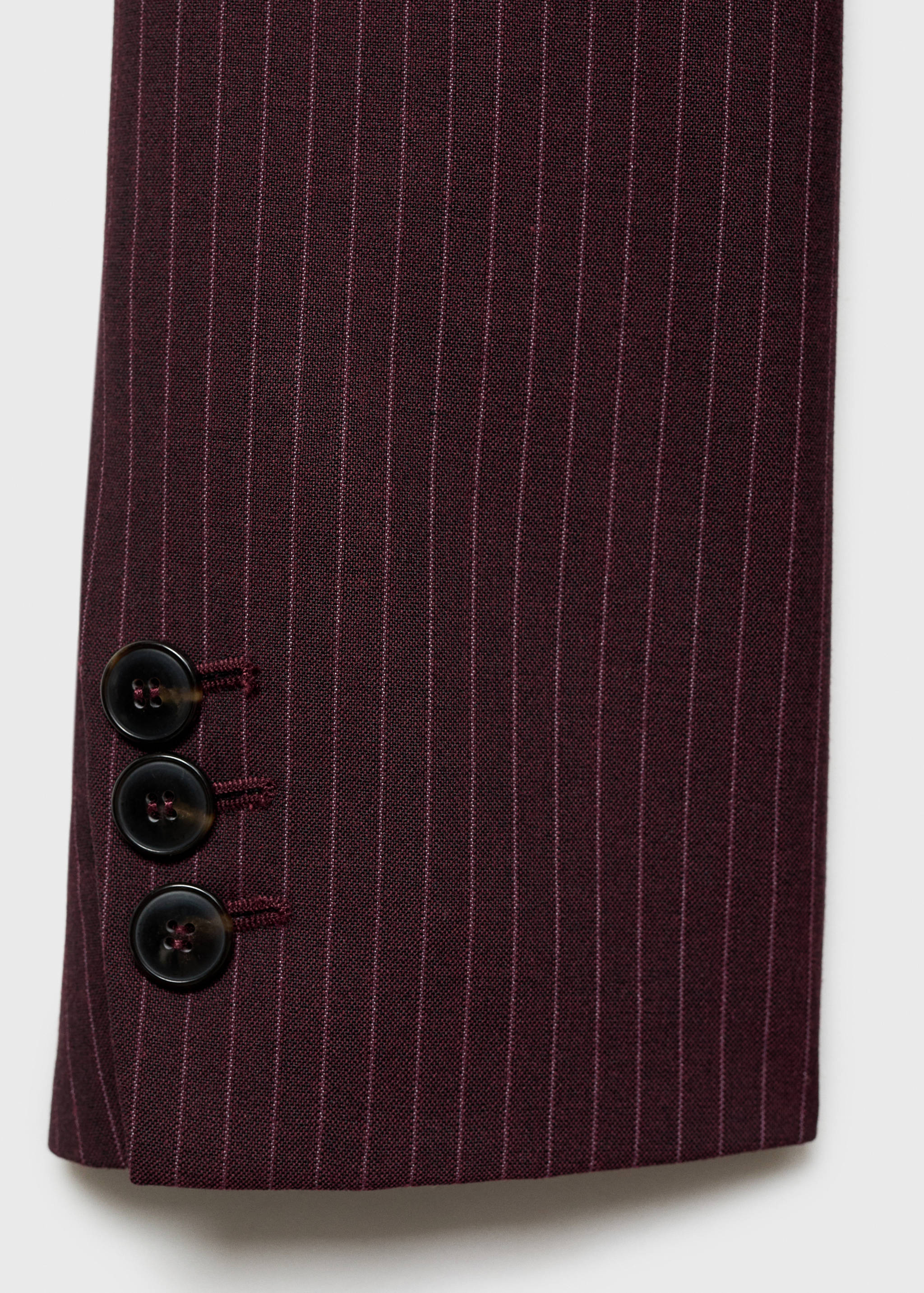 Pinstripe suit blazer - Details of the article 0