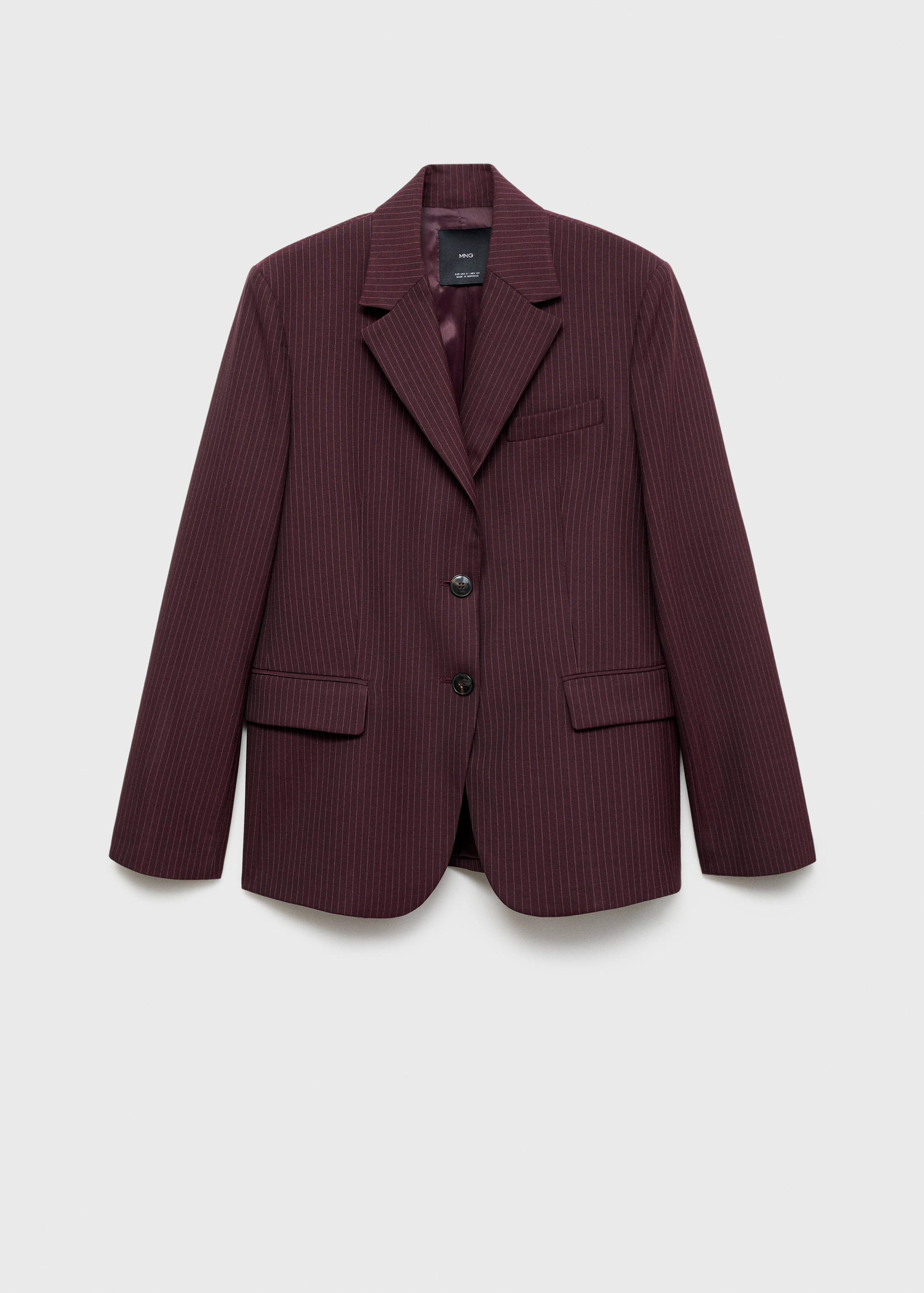 Pinstripe suit blazer - Article without model