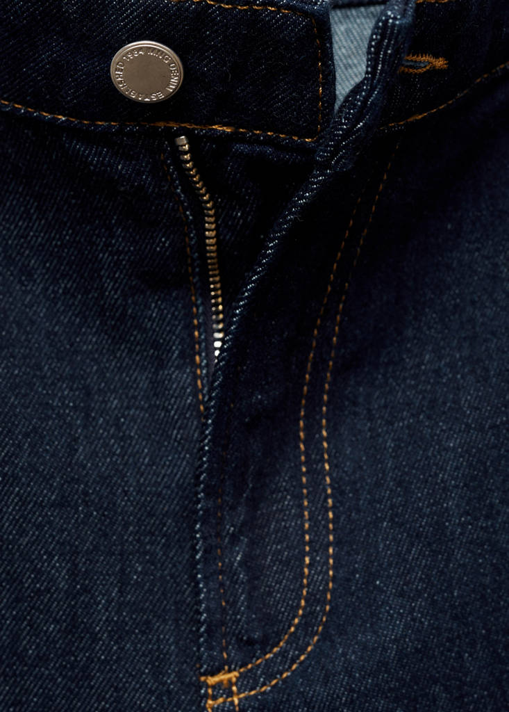 Wide leg rinse-wash jeans — Open Blue