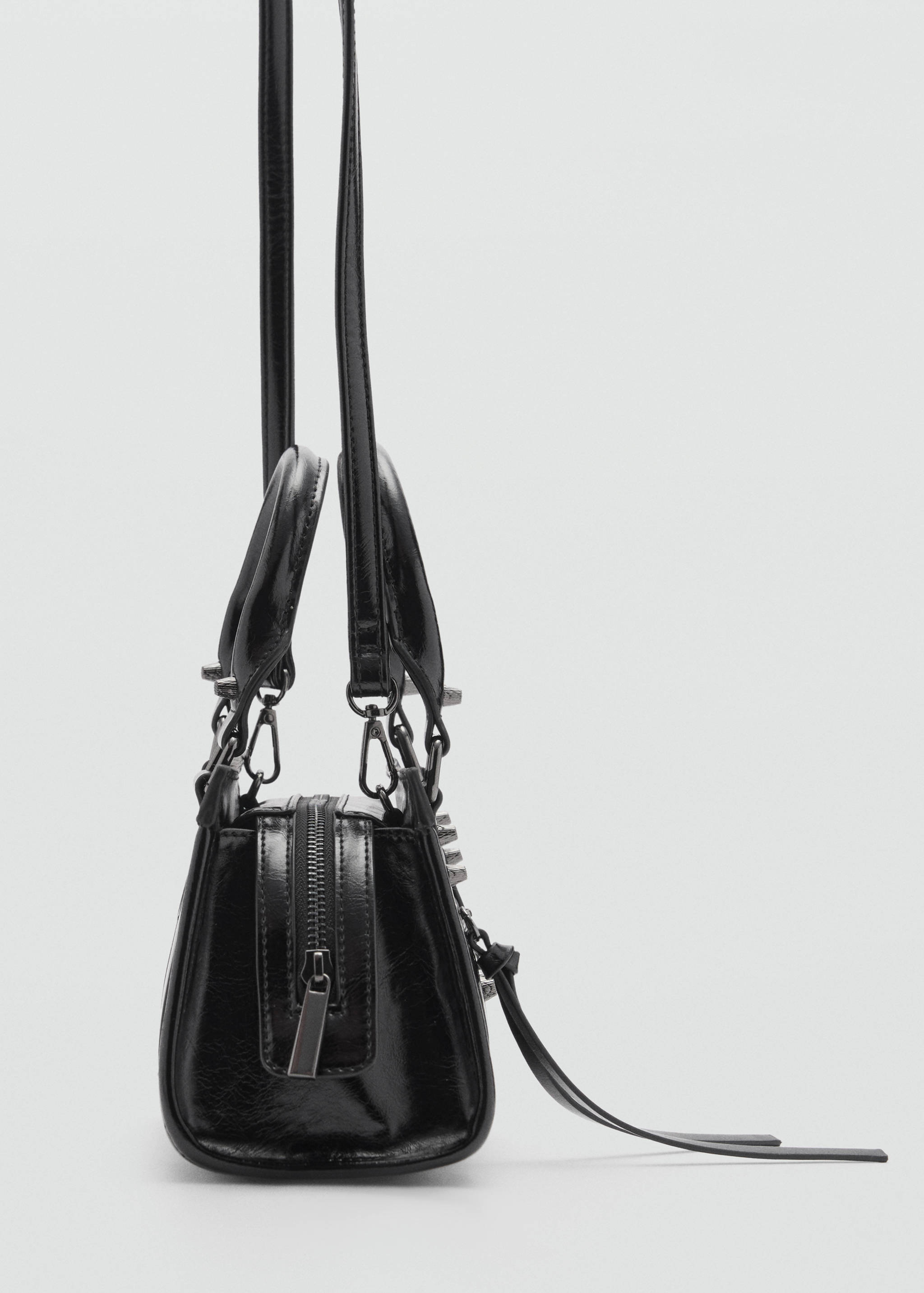 Мини-сумка с ручками и заклепками - Деталь изделия 2