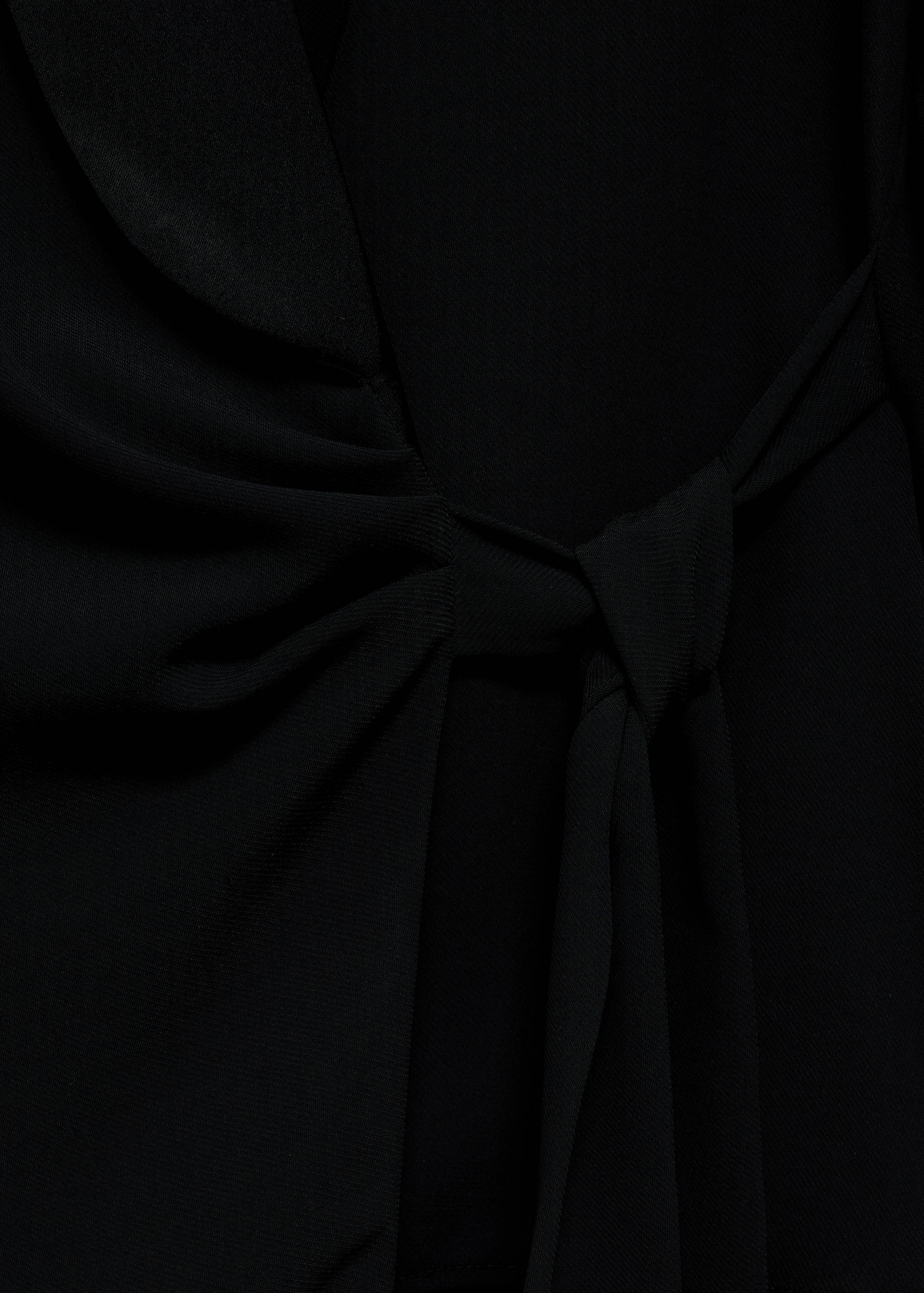 Blusa satinada lazo - Detalle del artículo 8