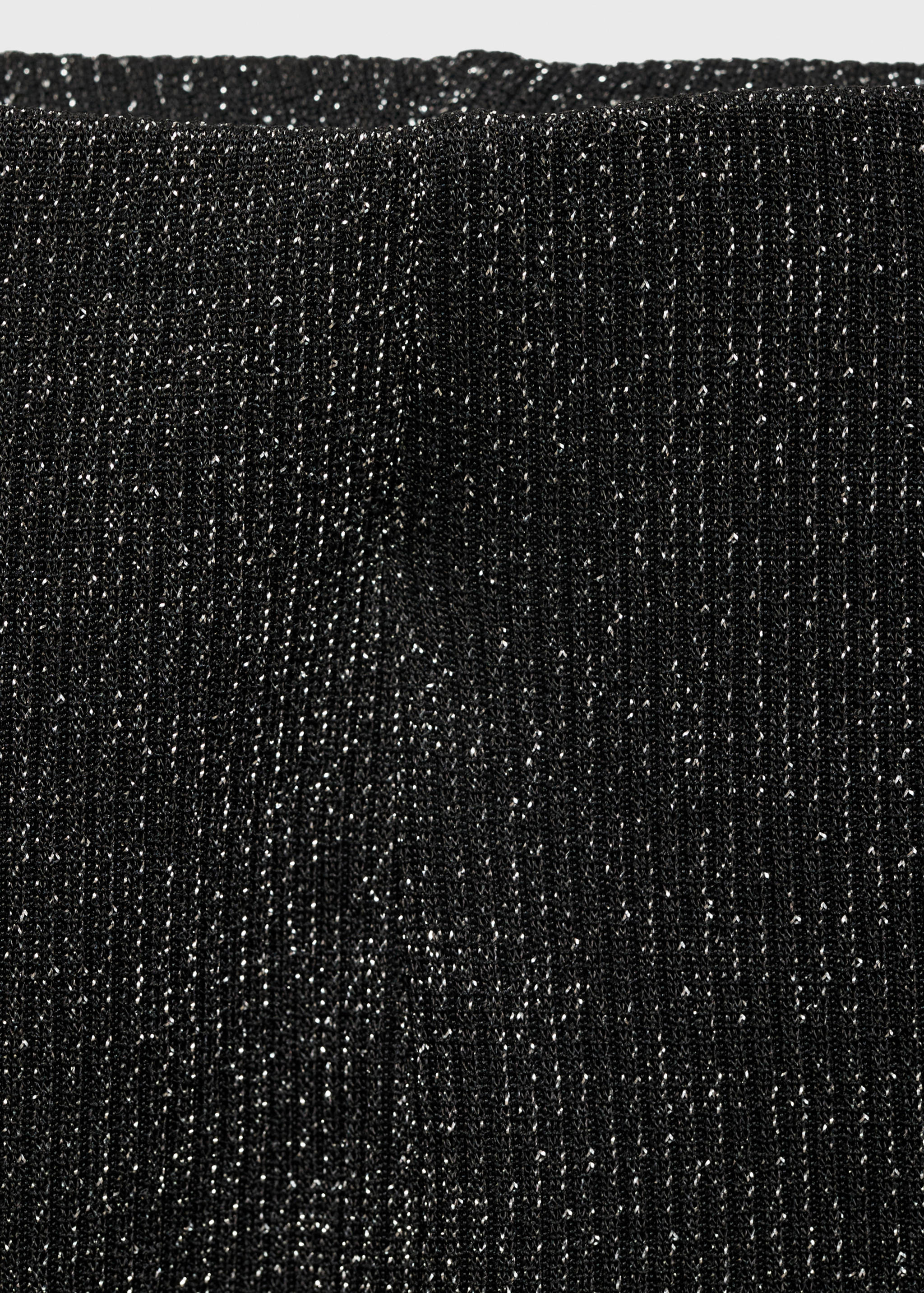 Lurex-knit flared trousers - Details of the article 8