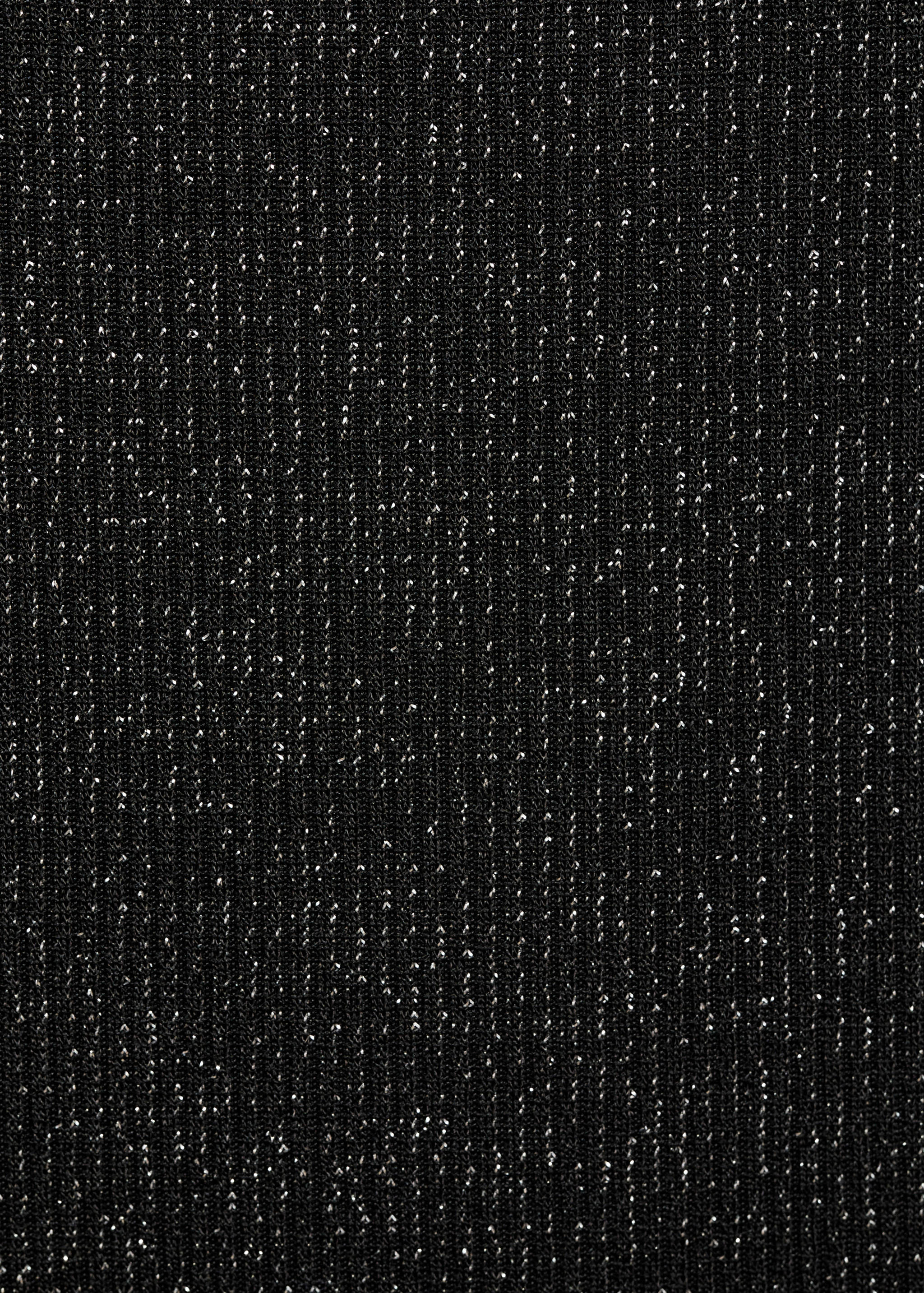 Lurex-knit flared trousers - Details of the article 0