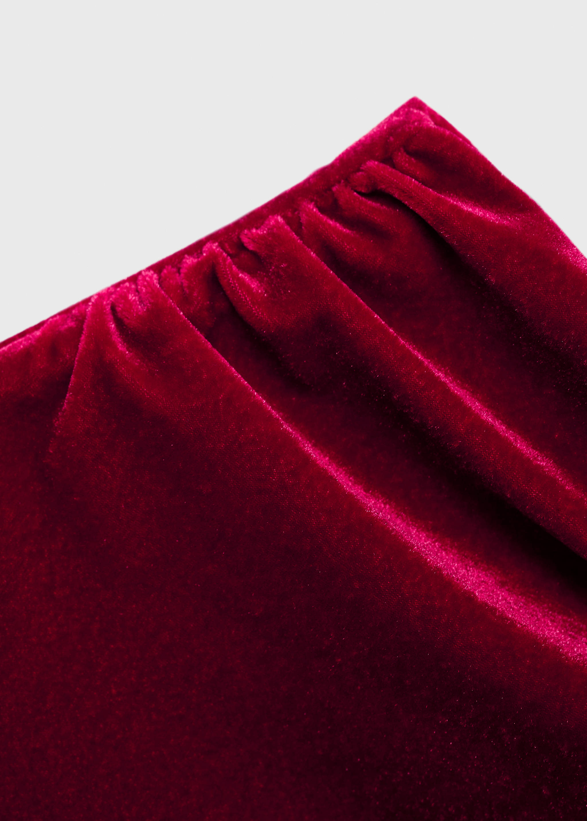 Asymmetric velvet dress - Details of the article 8