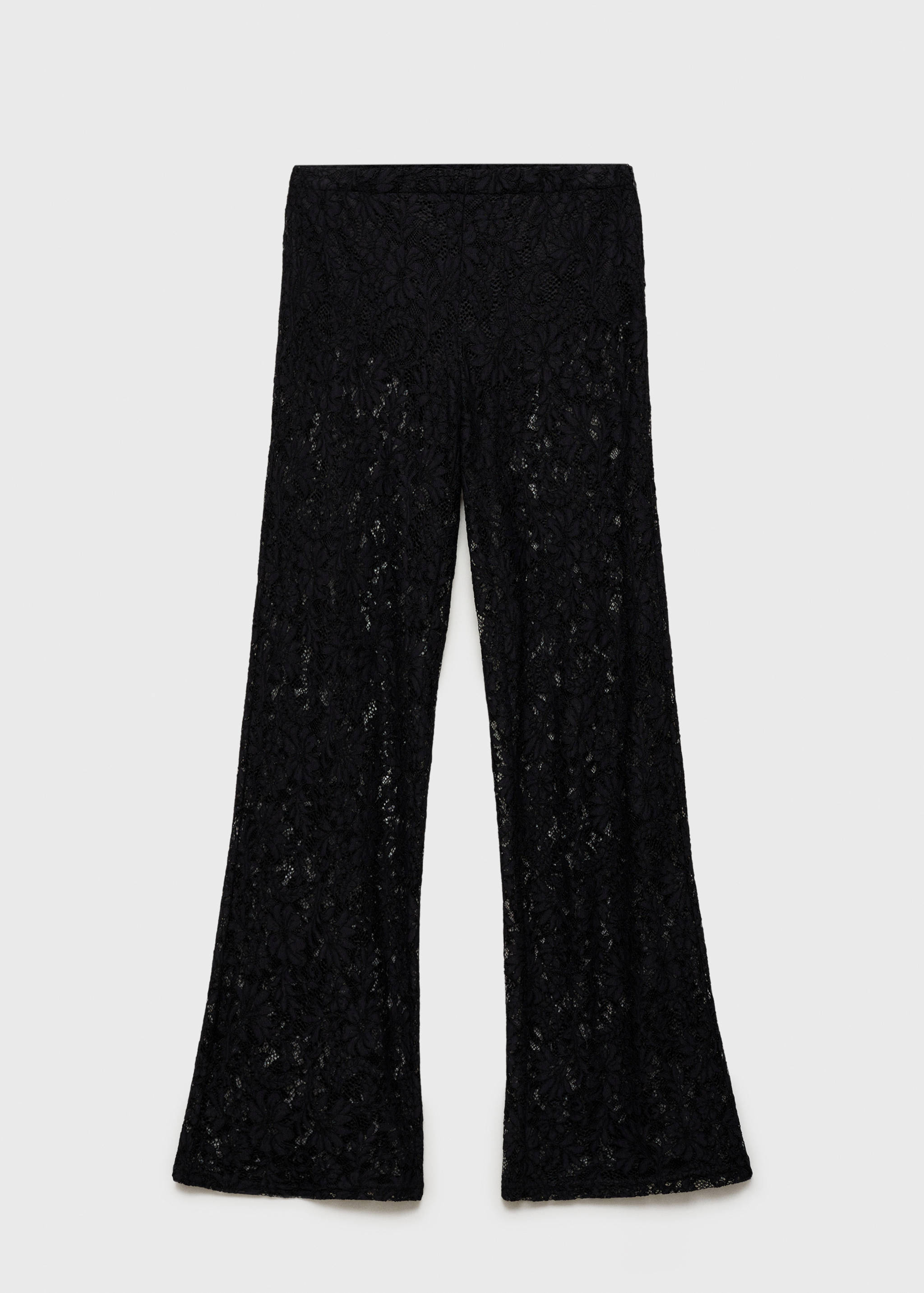 Wide leg lace trousers - Article without model
