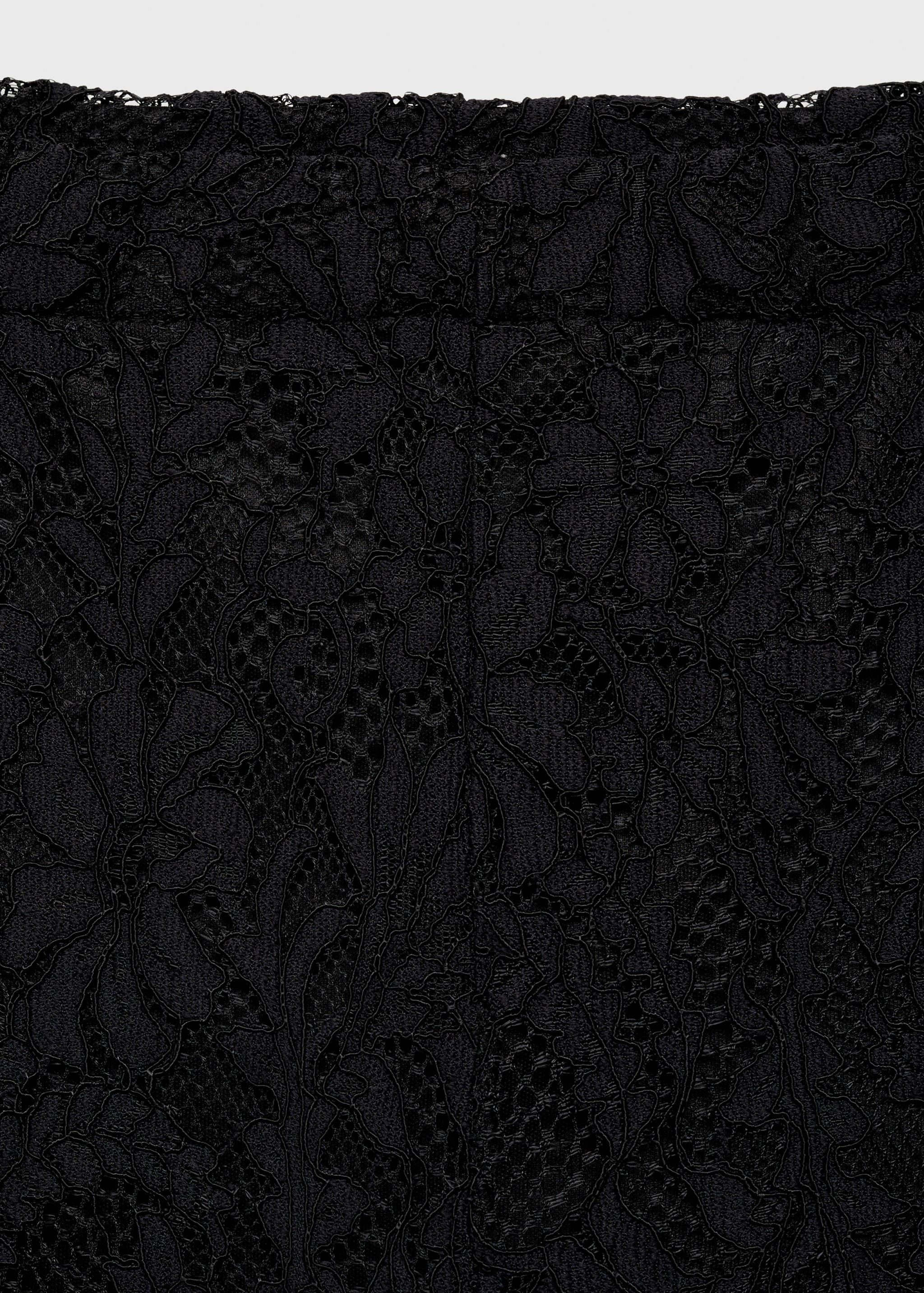 Wide leg lace trousers - Details of the article 8