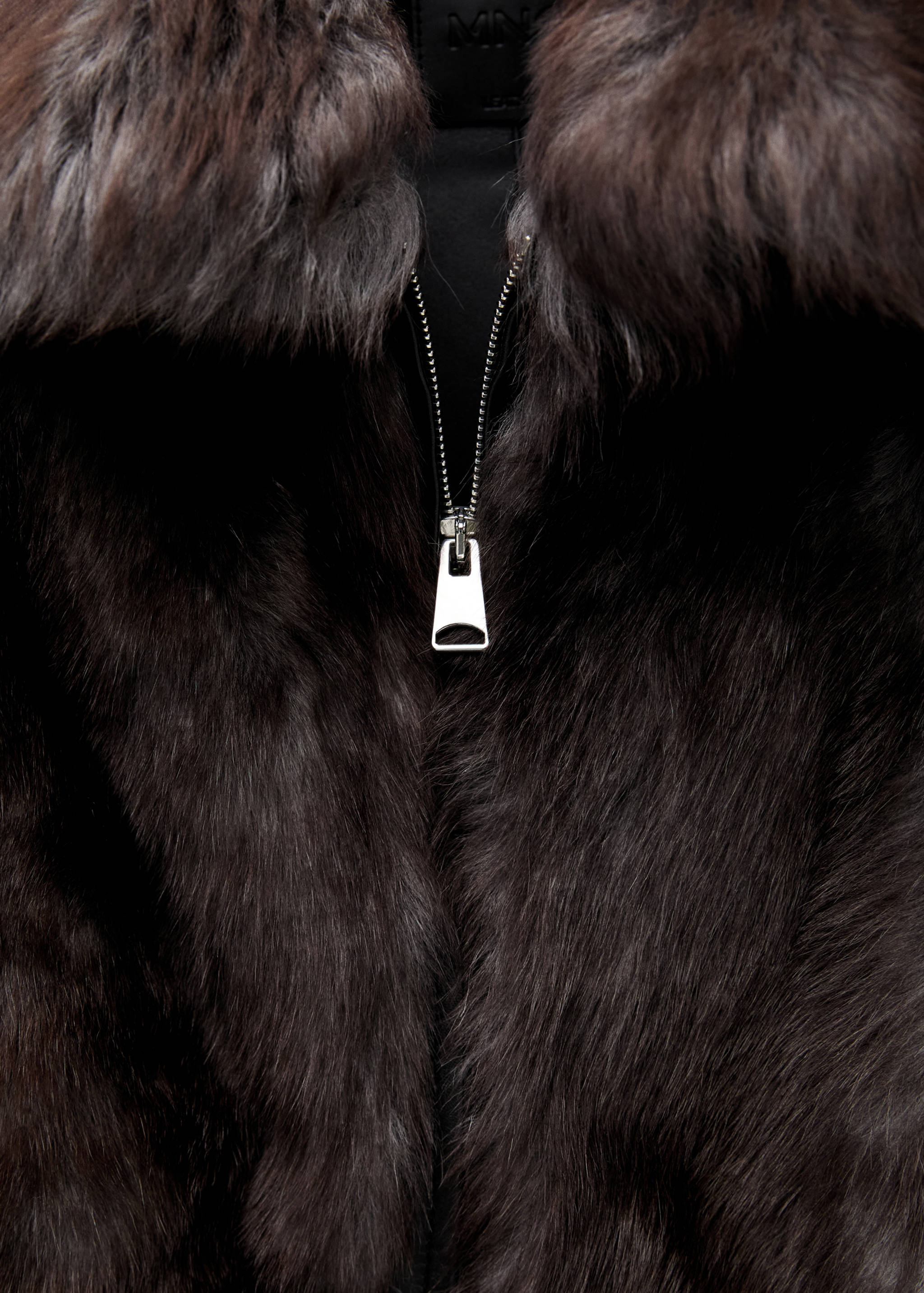 Kožna jakna sa 100 % krznom - Detalji artikla 8