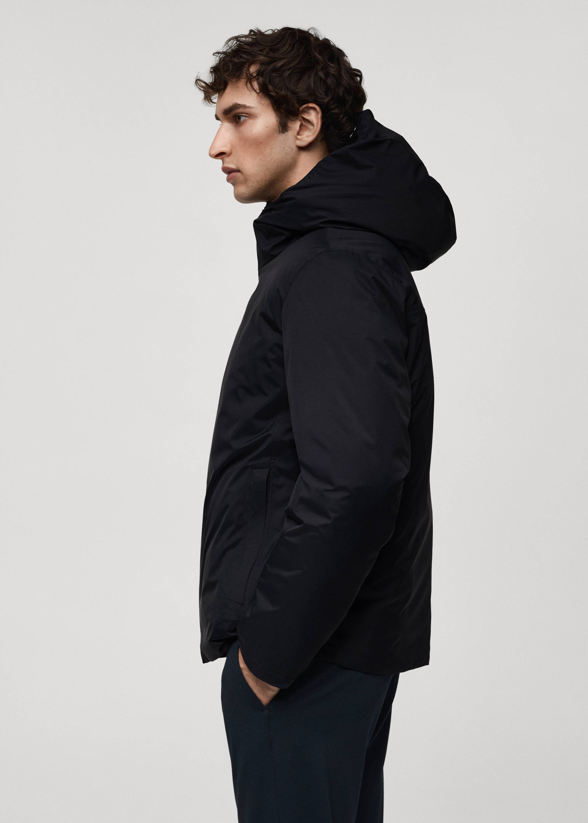 Непромокаемый стеганый анорак с терморегуляцией - Деталь изделия 2