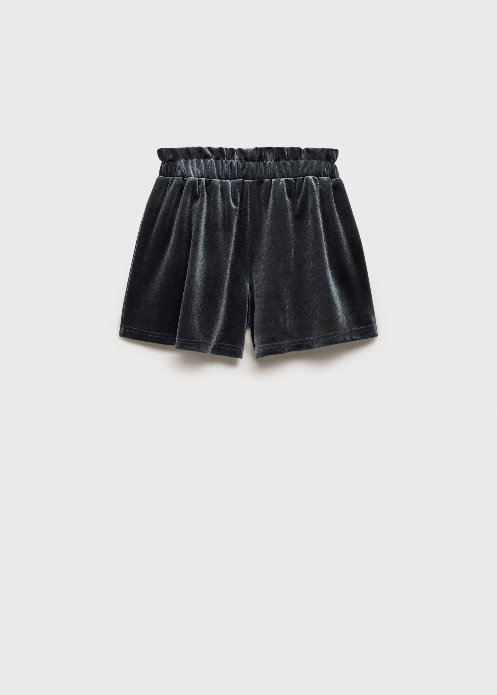 Velvet short - Reverse of the article