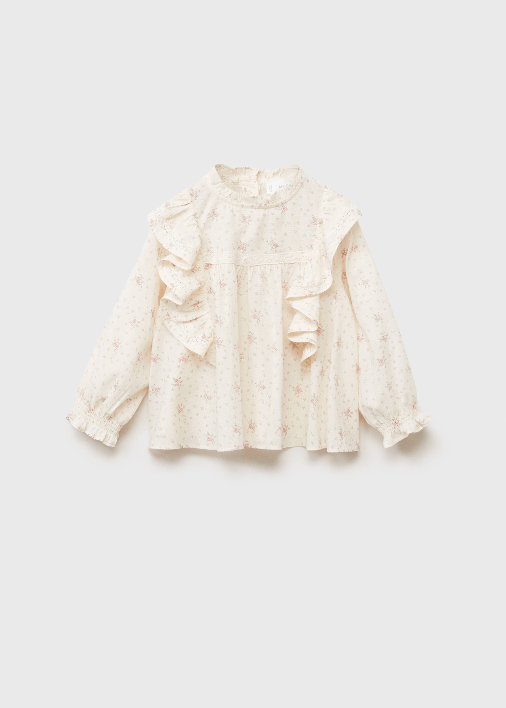 Ruffles printed blouse - Article without model