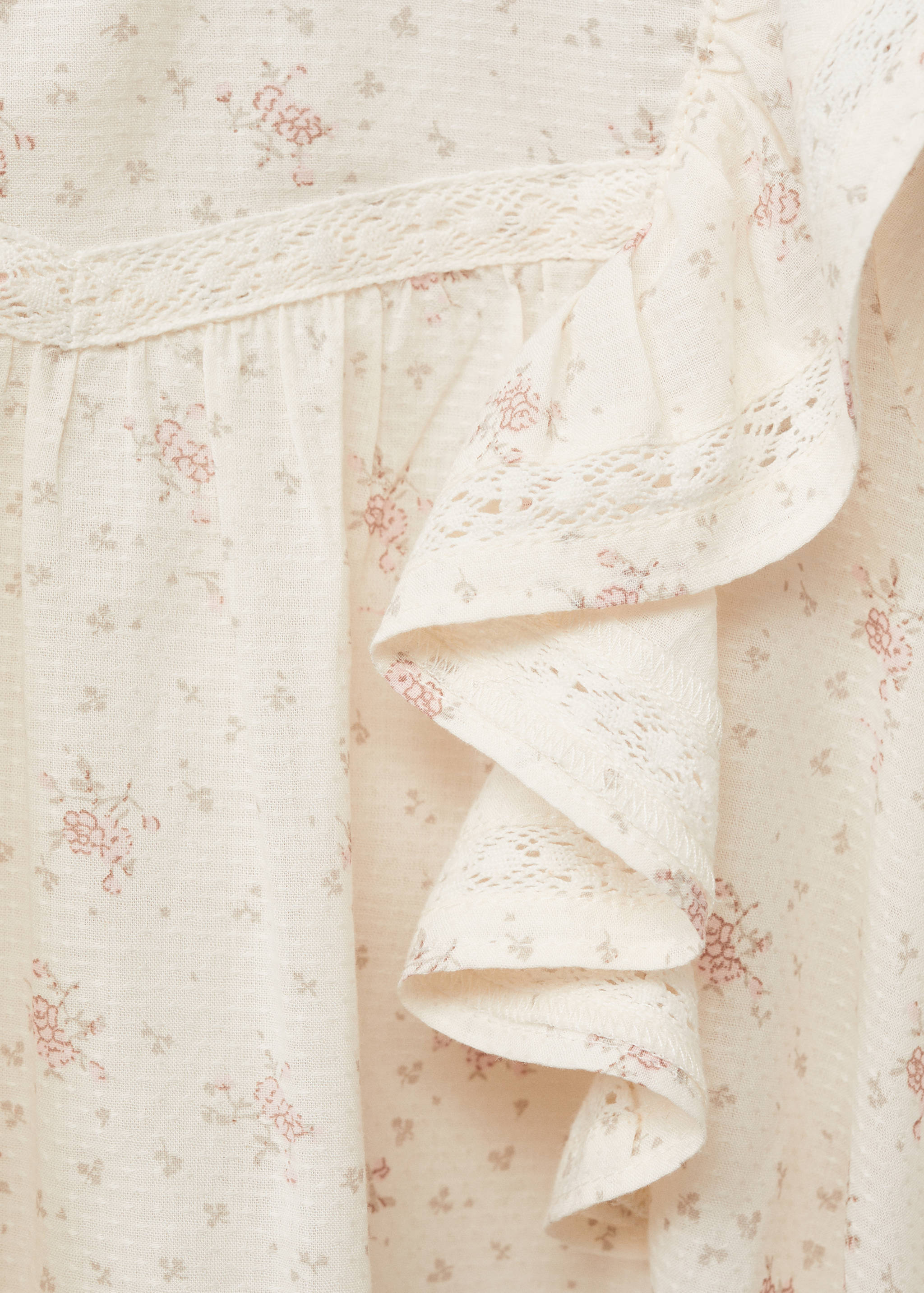 Ruffles printed blouse - Details of the article 8