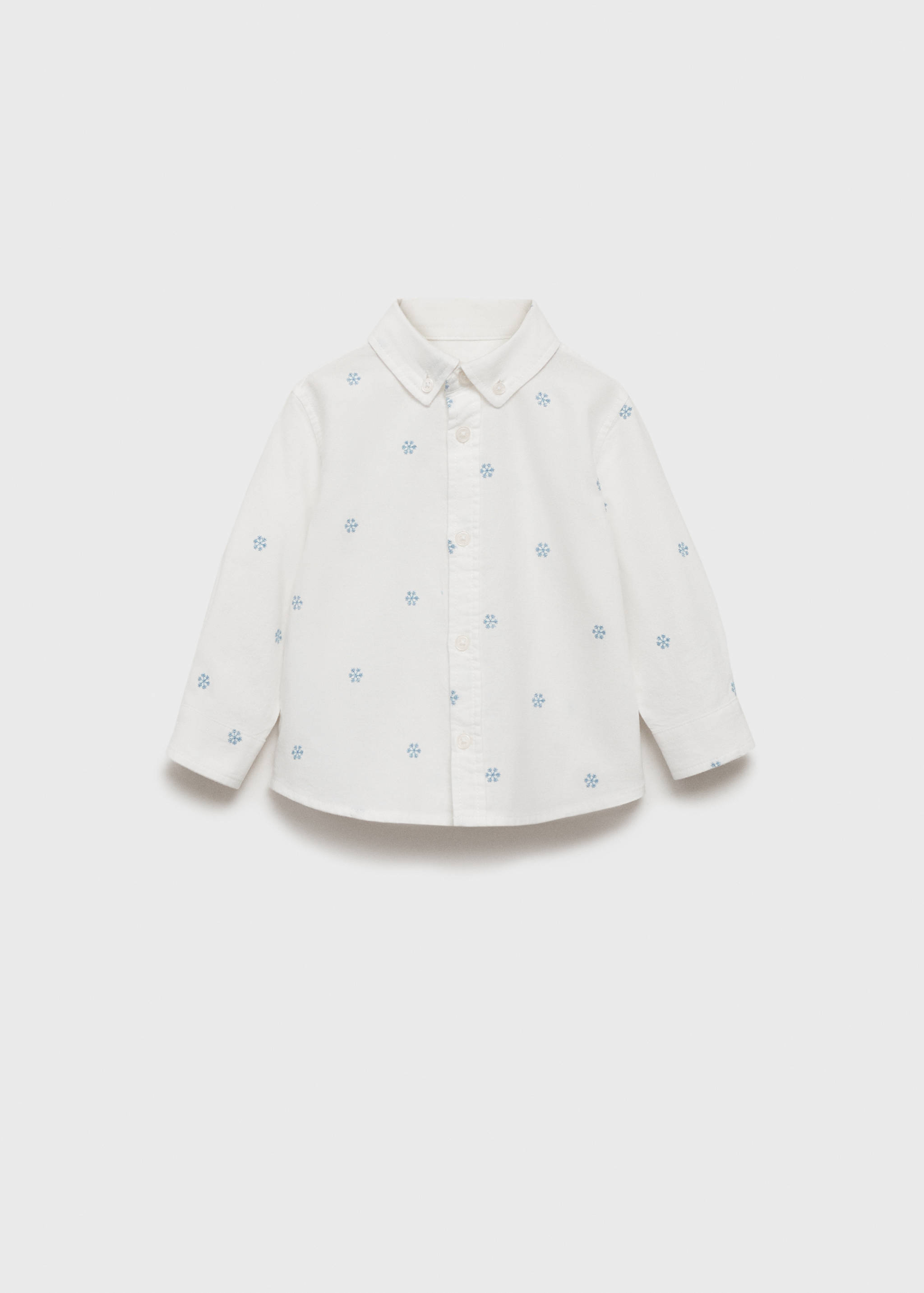 Embroidered detail shirt - Article without model