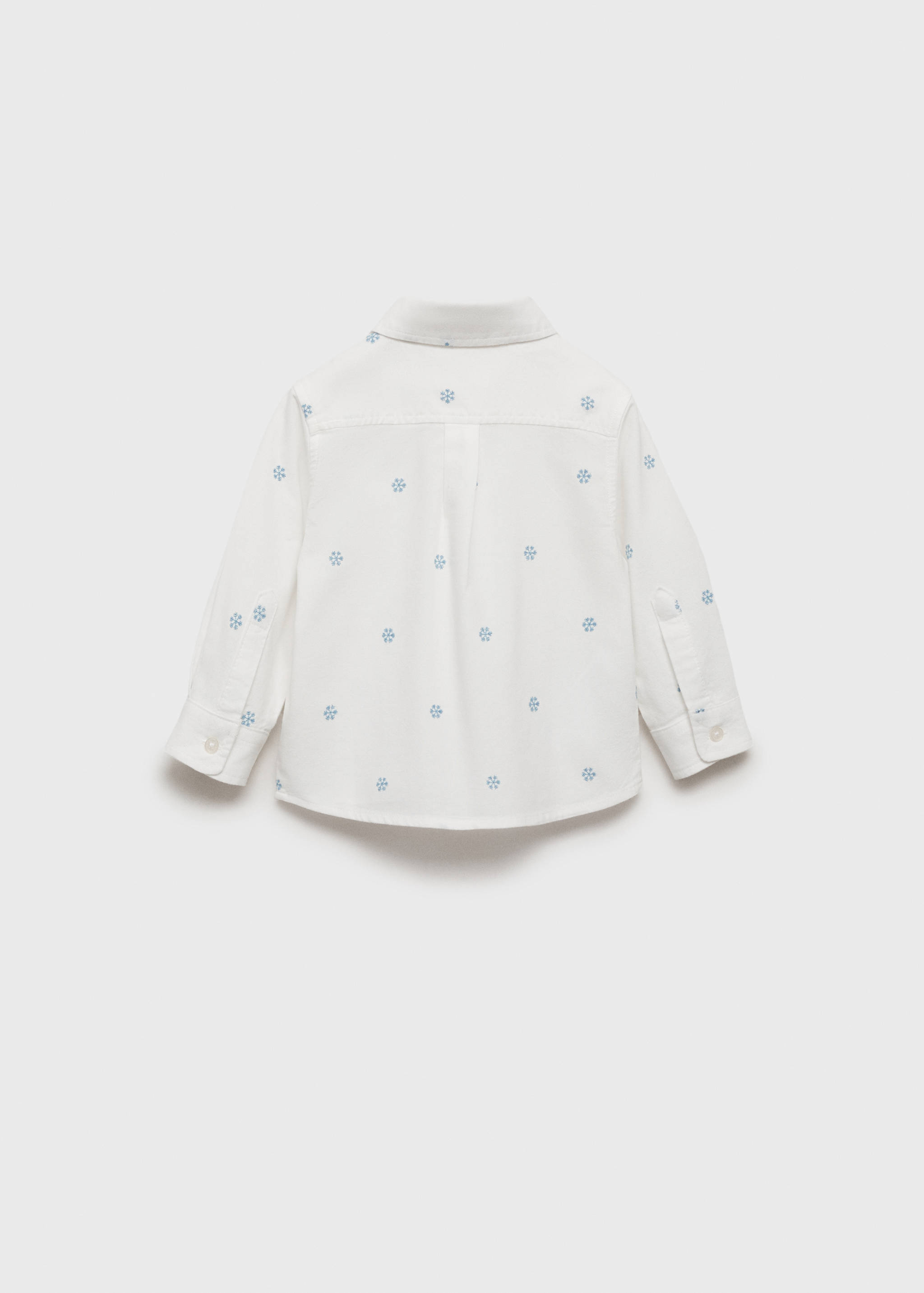 Embroidered detail shirt - Reverse of the article