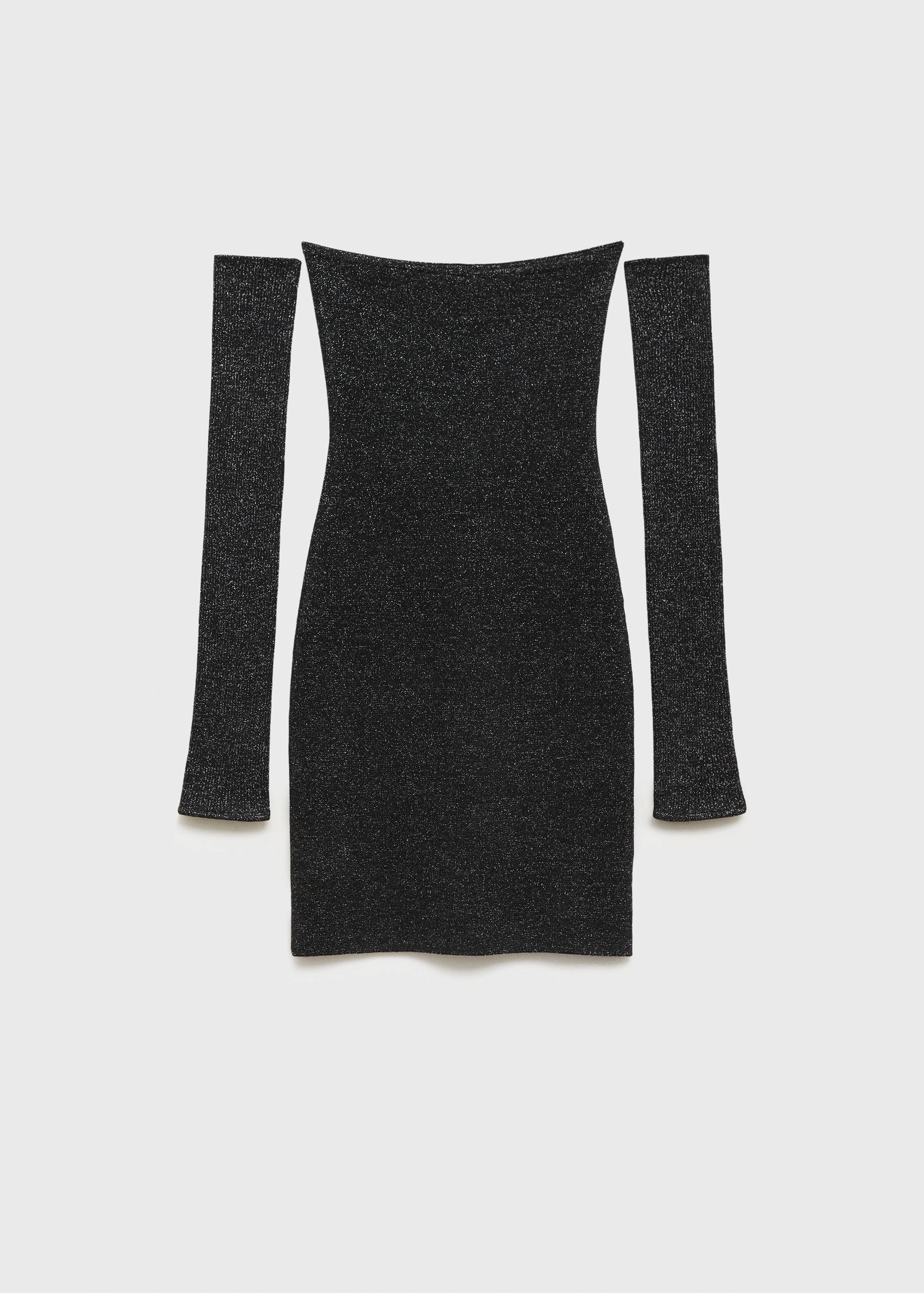 Strapless lurex dress - Article without model