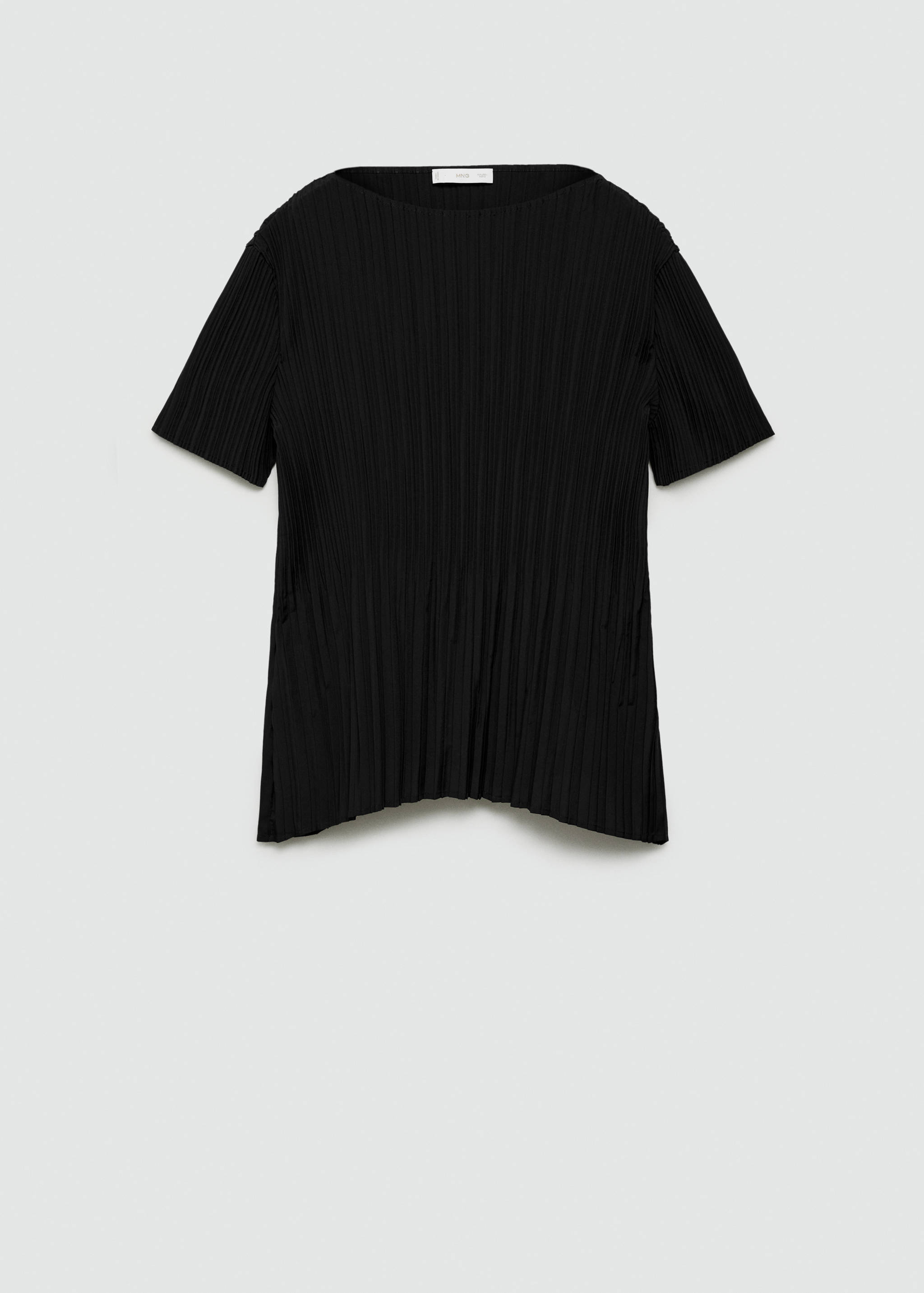 تي شيرت بأكمام قصيرة نمط مطوي - منتج دون نموذج