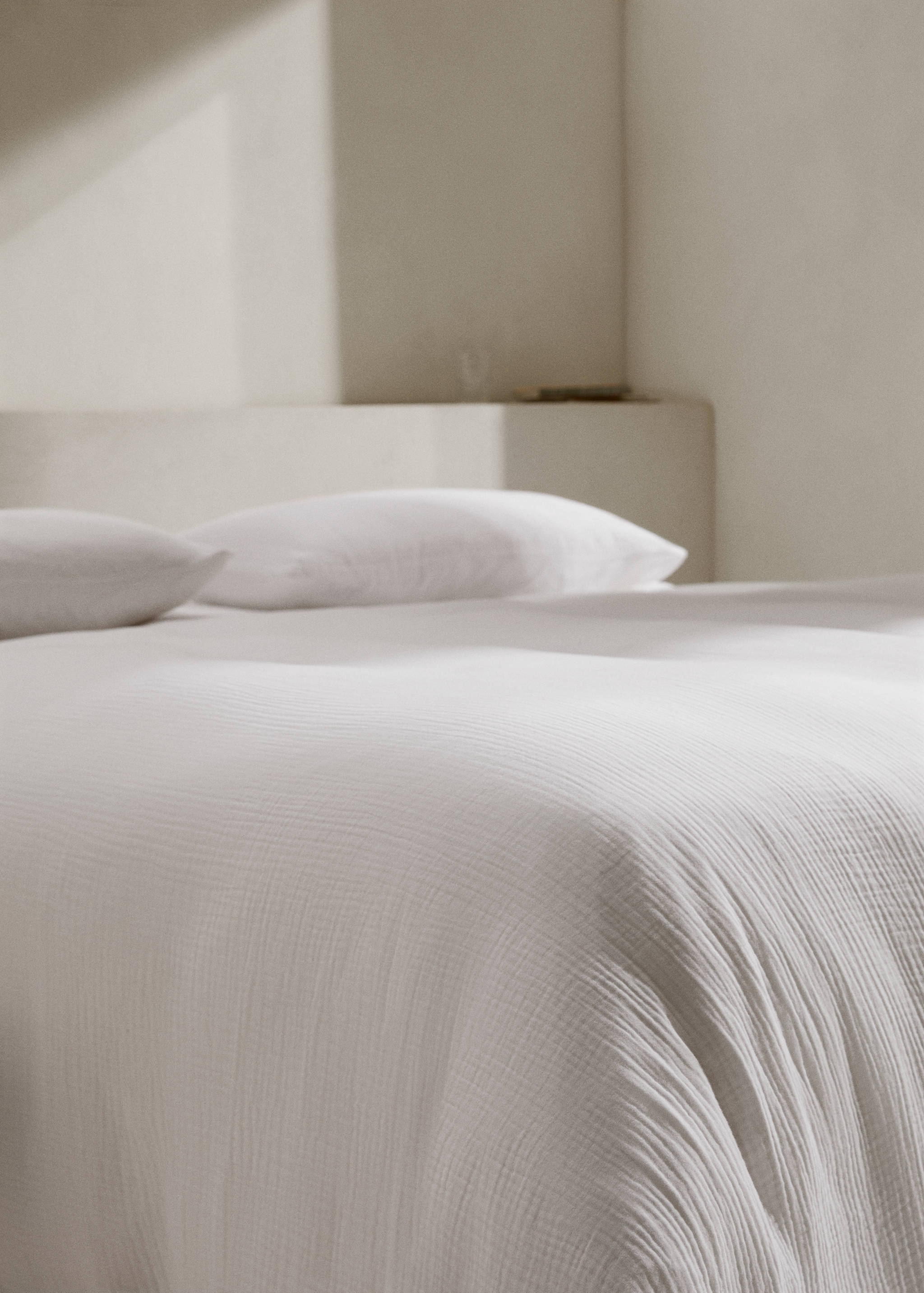 Cotton gauze duvet cover single bed - Details of the article 7