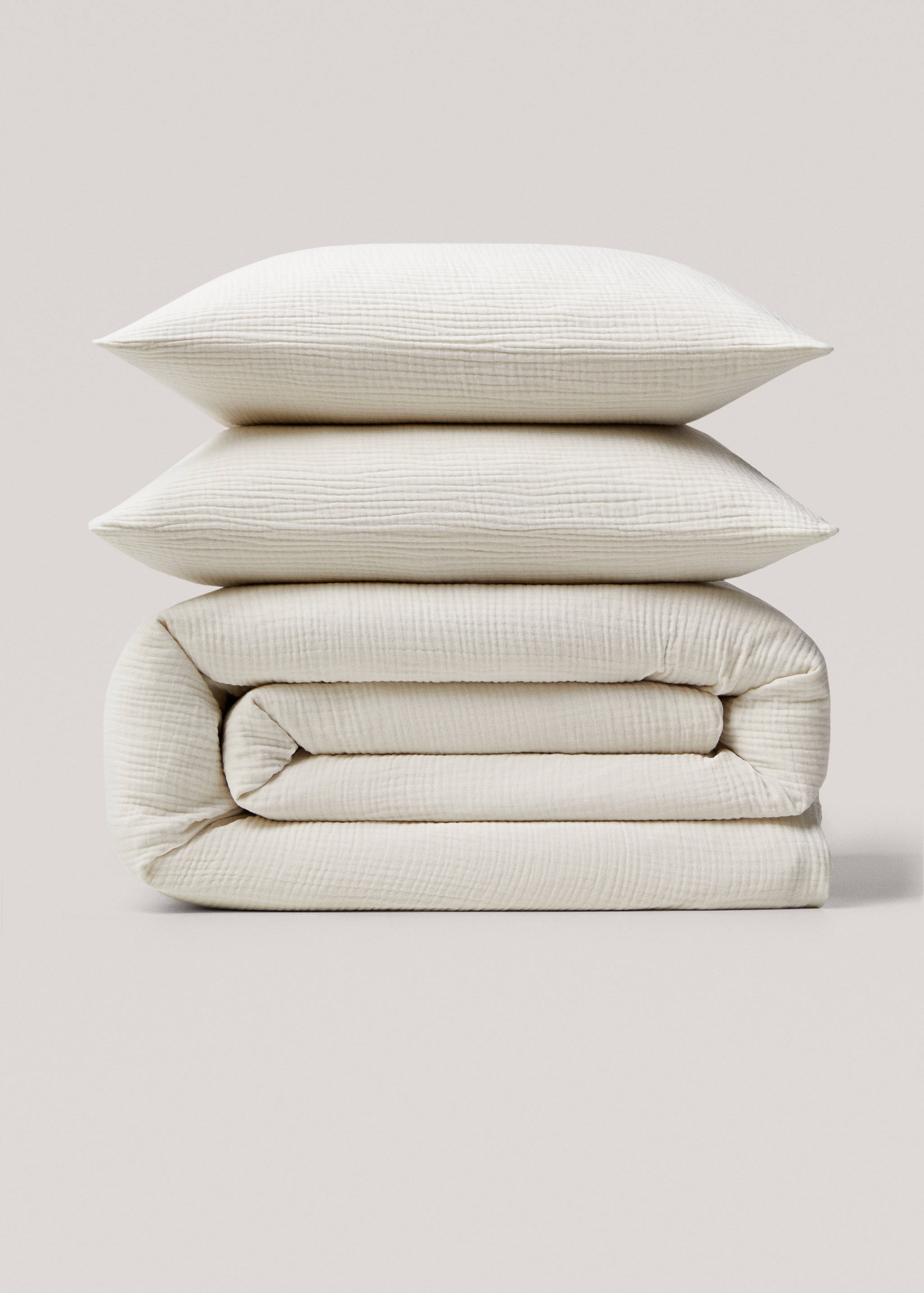 Cotton gauze duvet cover single bed - Article without model