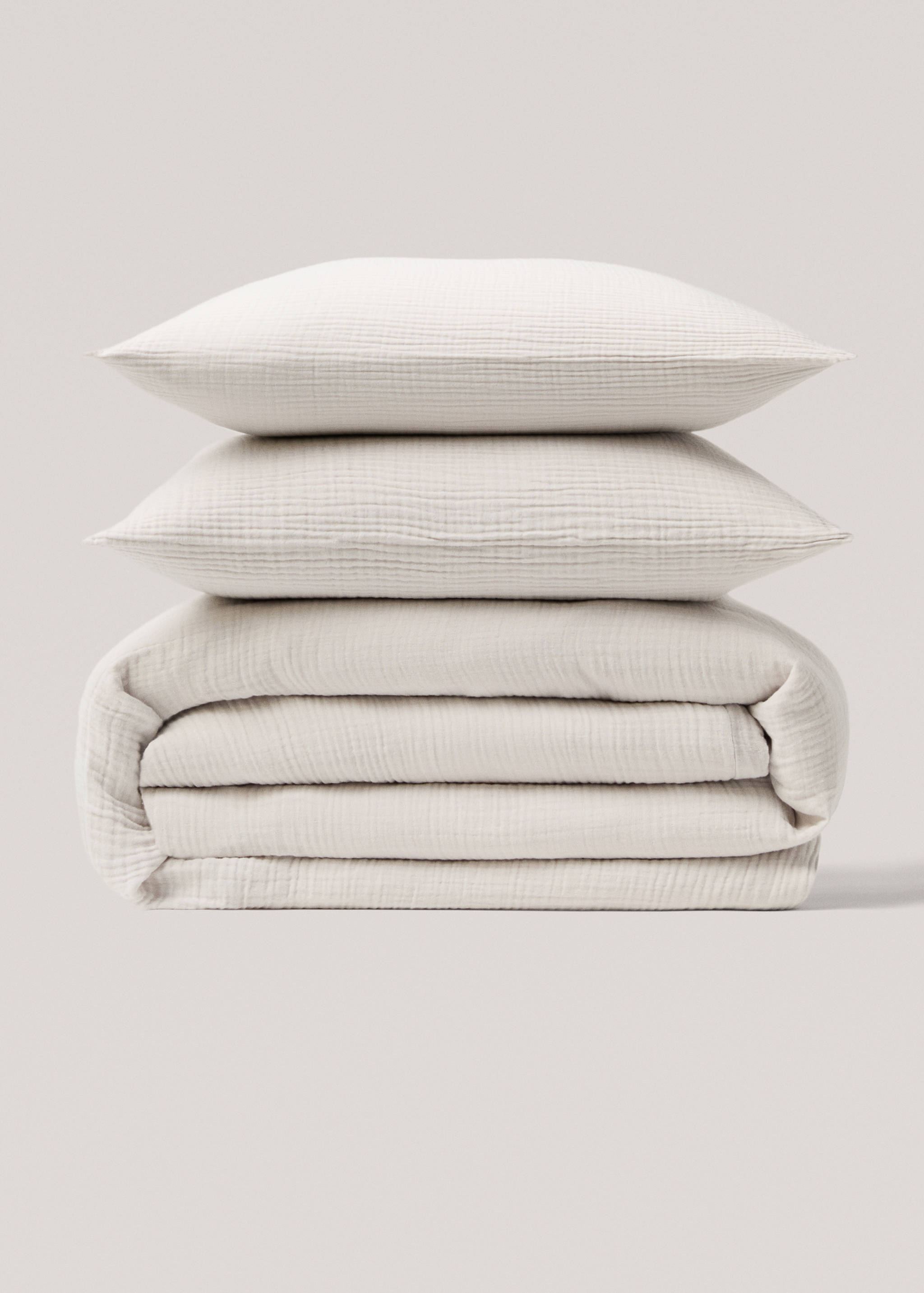 Cotton gauze duvet cover single bed - Article without model