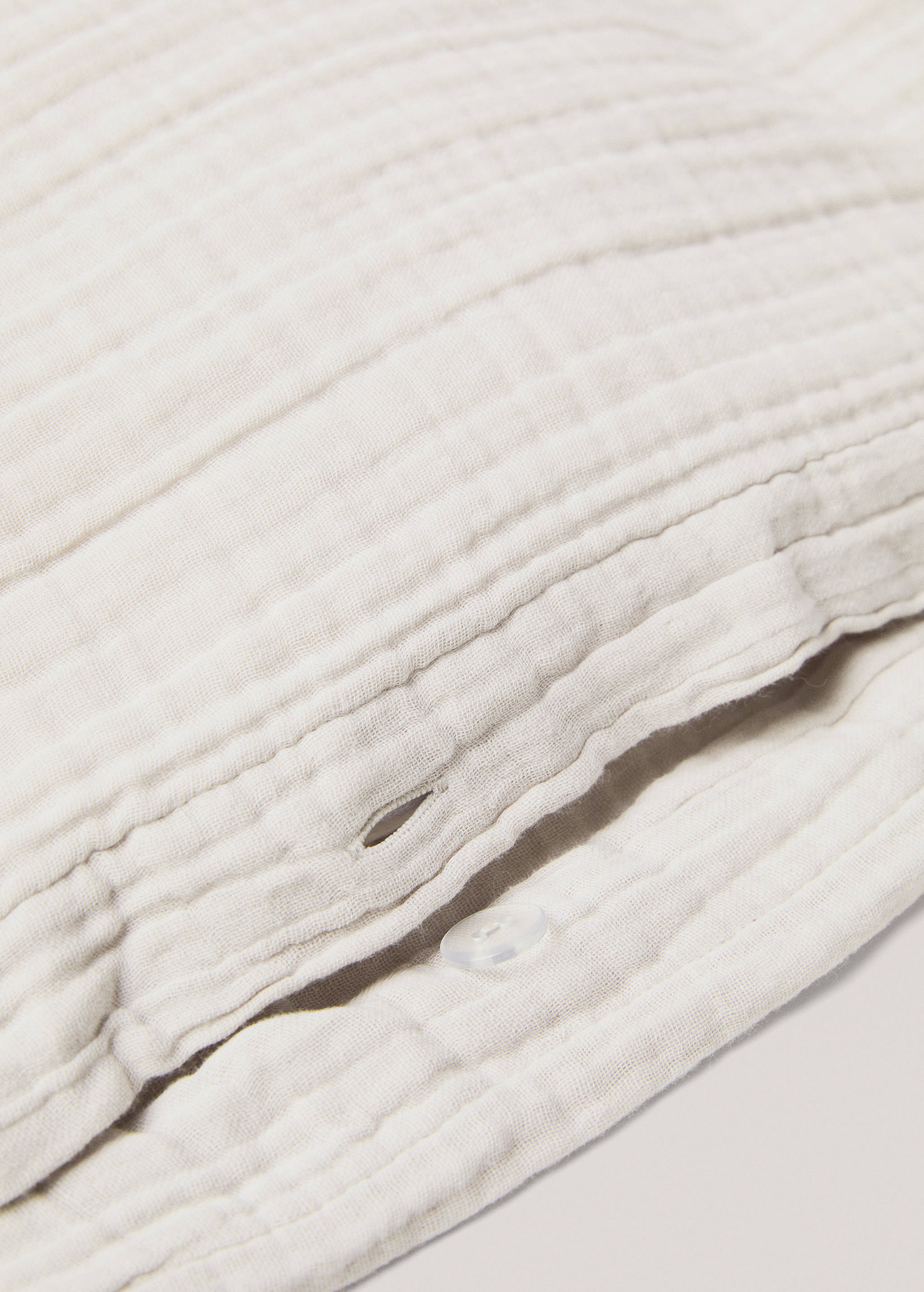 Cotton gauze duvet cover single bed - Details of the article 1