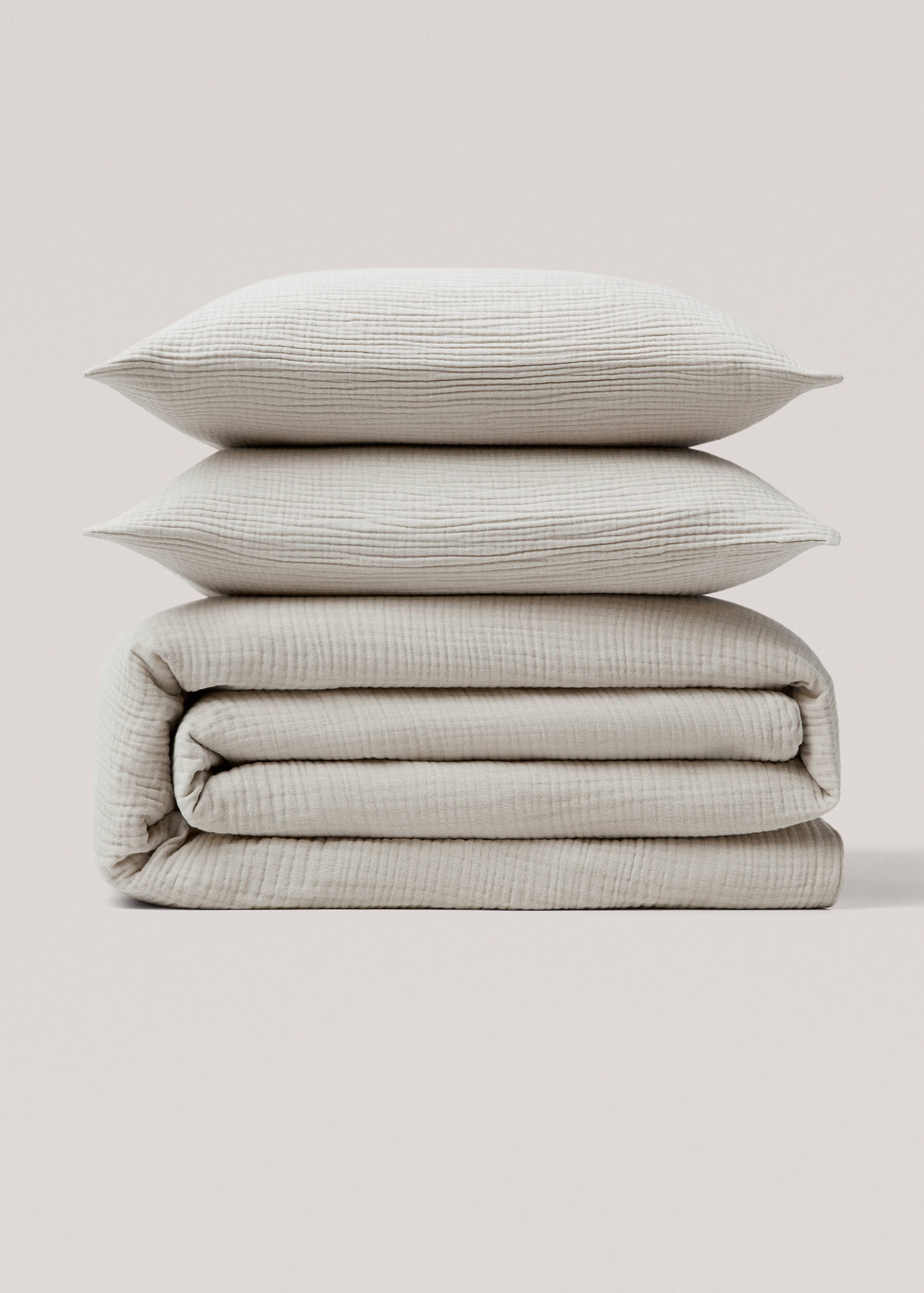 Cotton gauze duvet cover single bed - Article without model