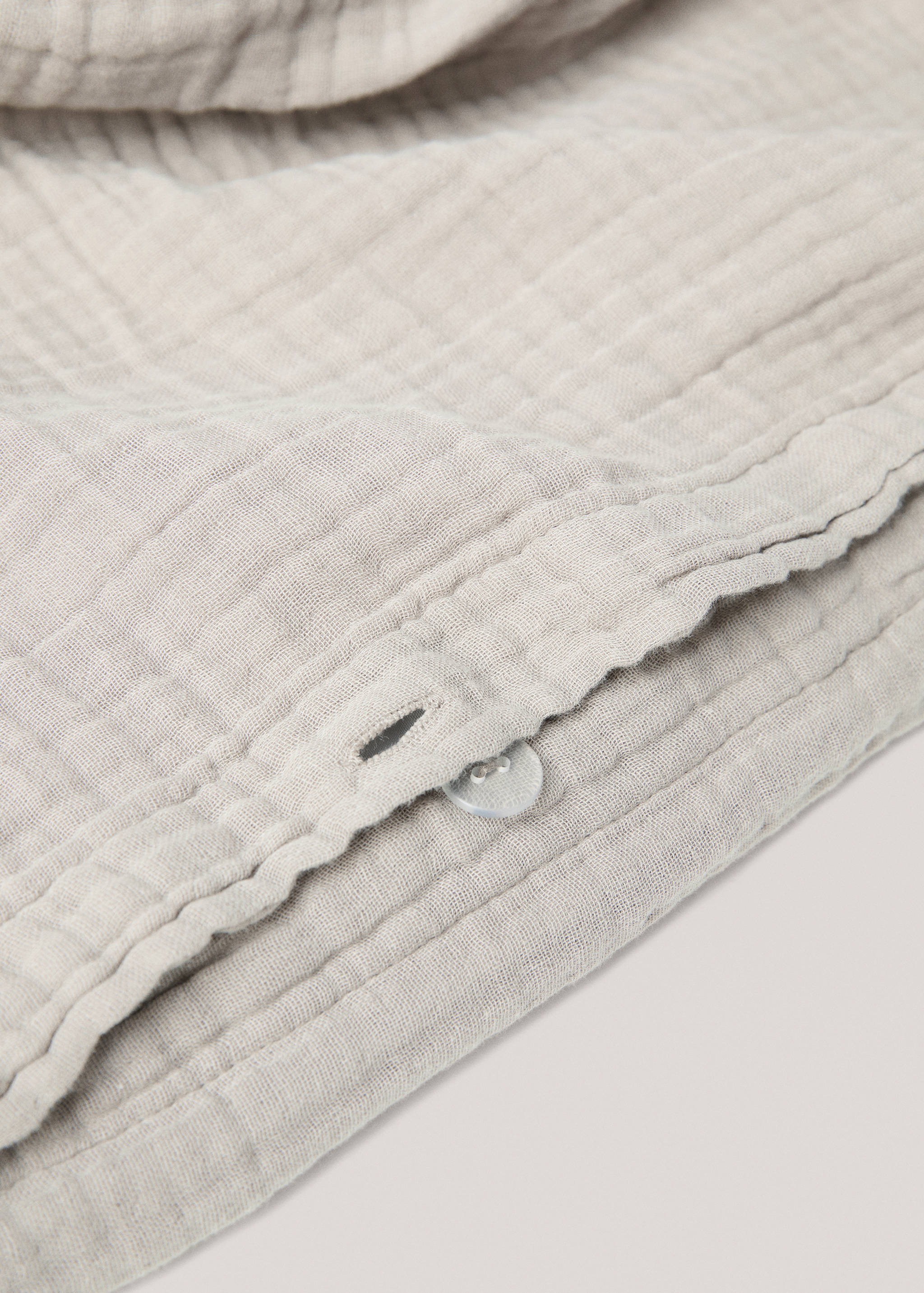 Cotton gauze duvet cover single bed - Details of the article 1