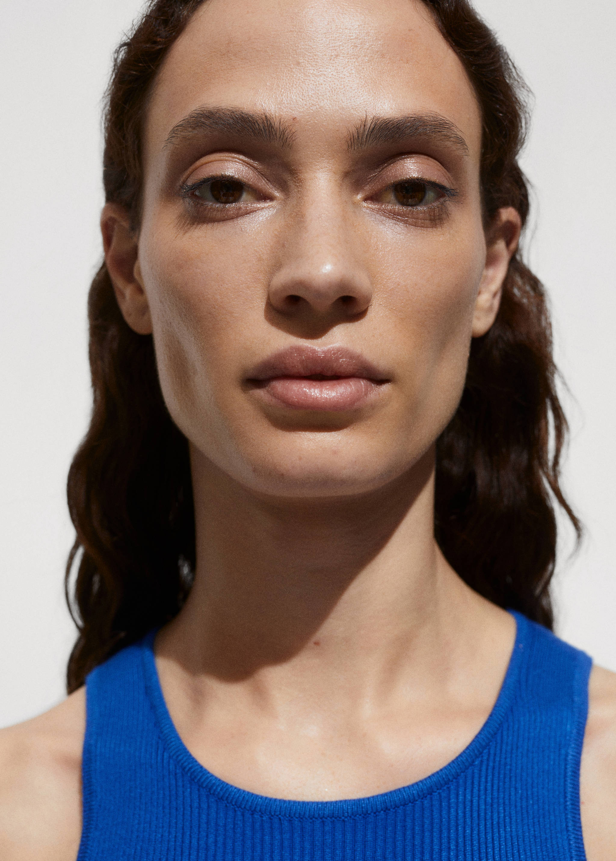 Short knitted dress - Details of the article 1