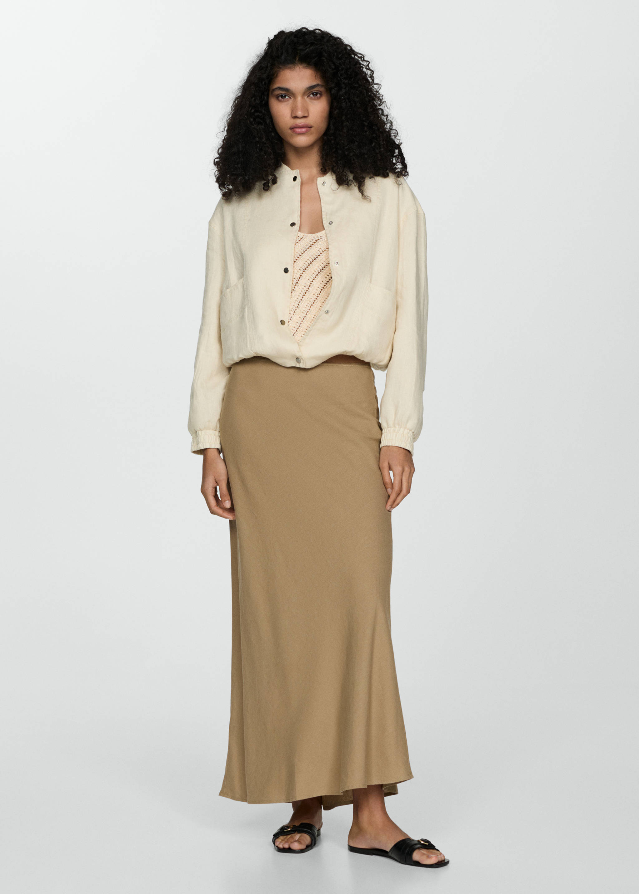 Top punto crochet - Plano general