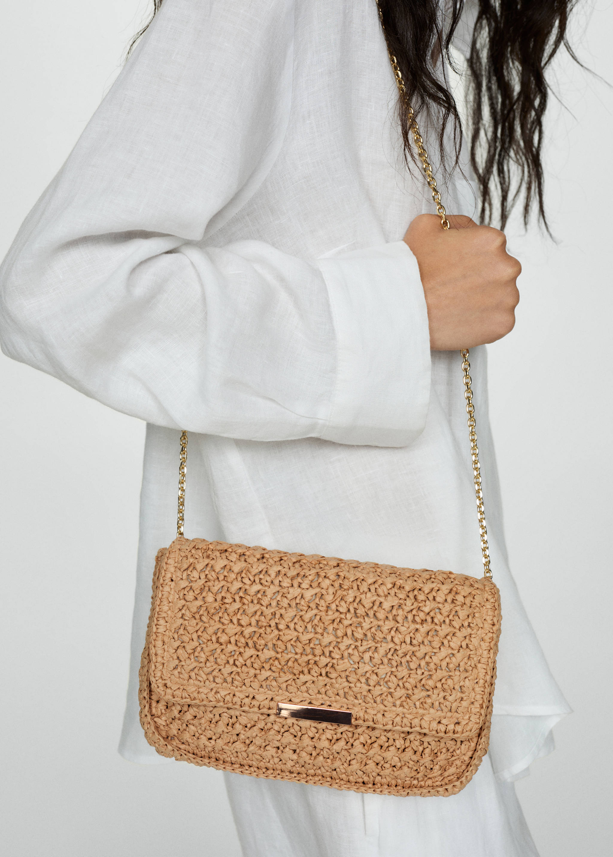 Natural fibre shoulder bag - Details of the article 9