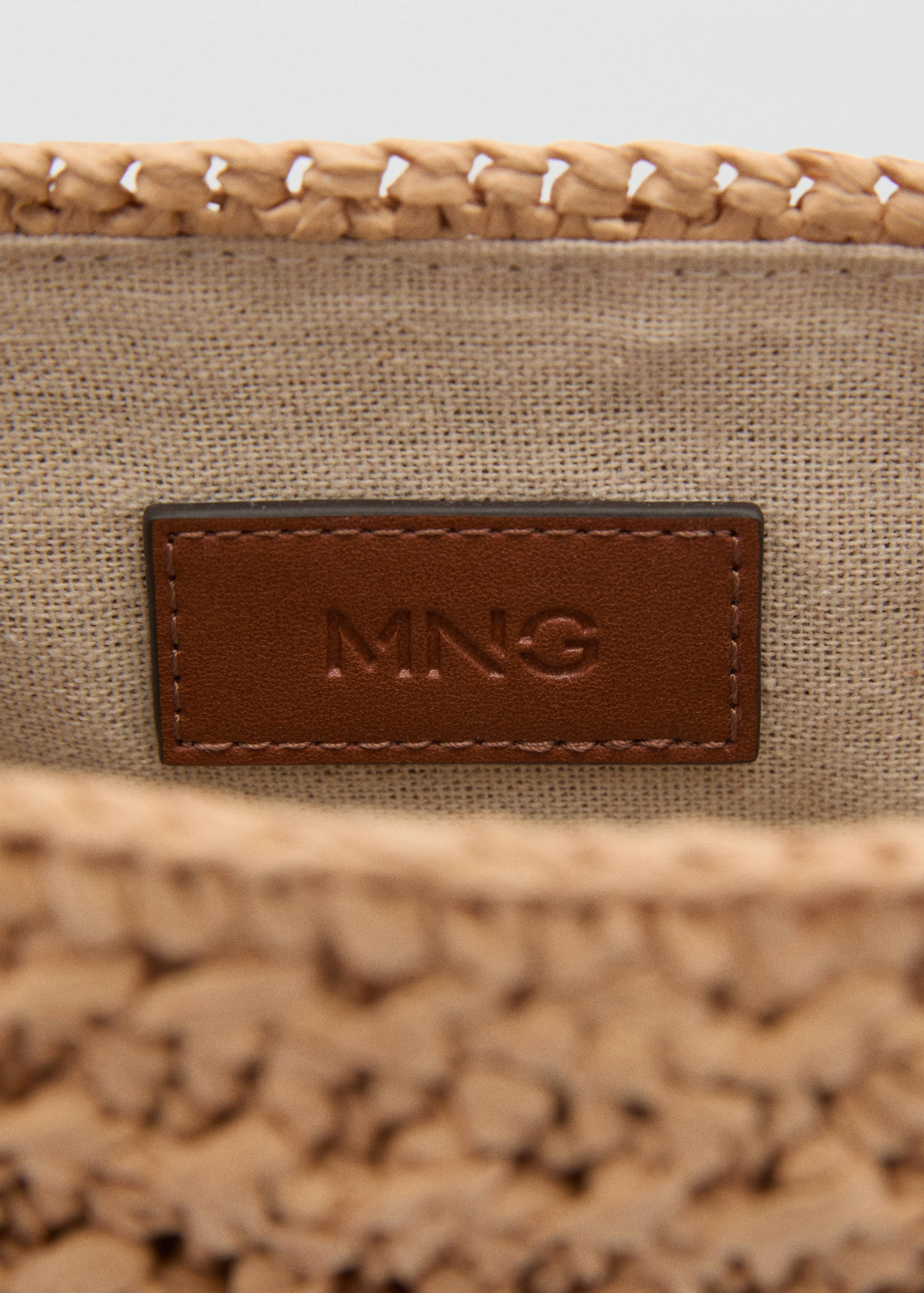 Natural fibre shoulder bag - Details of the article 2