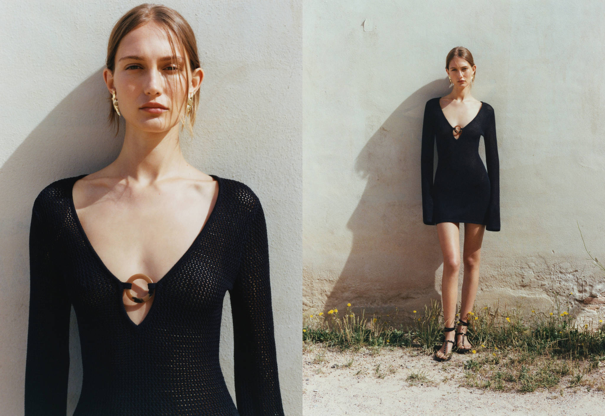 Crochet dress with ring - Panoramic plane