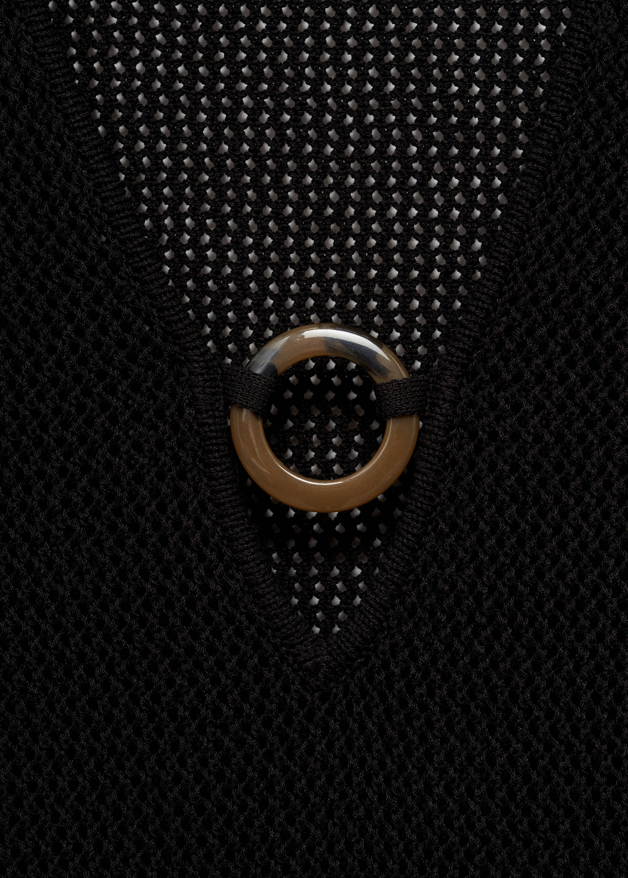 Crochet dress with ring - Details of the article 8