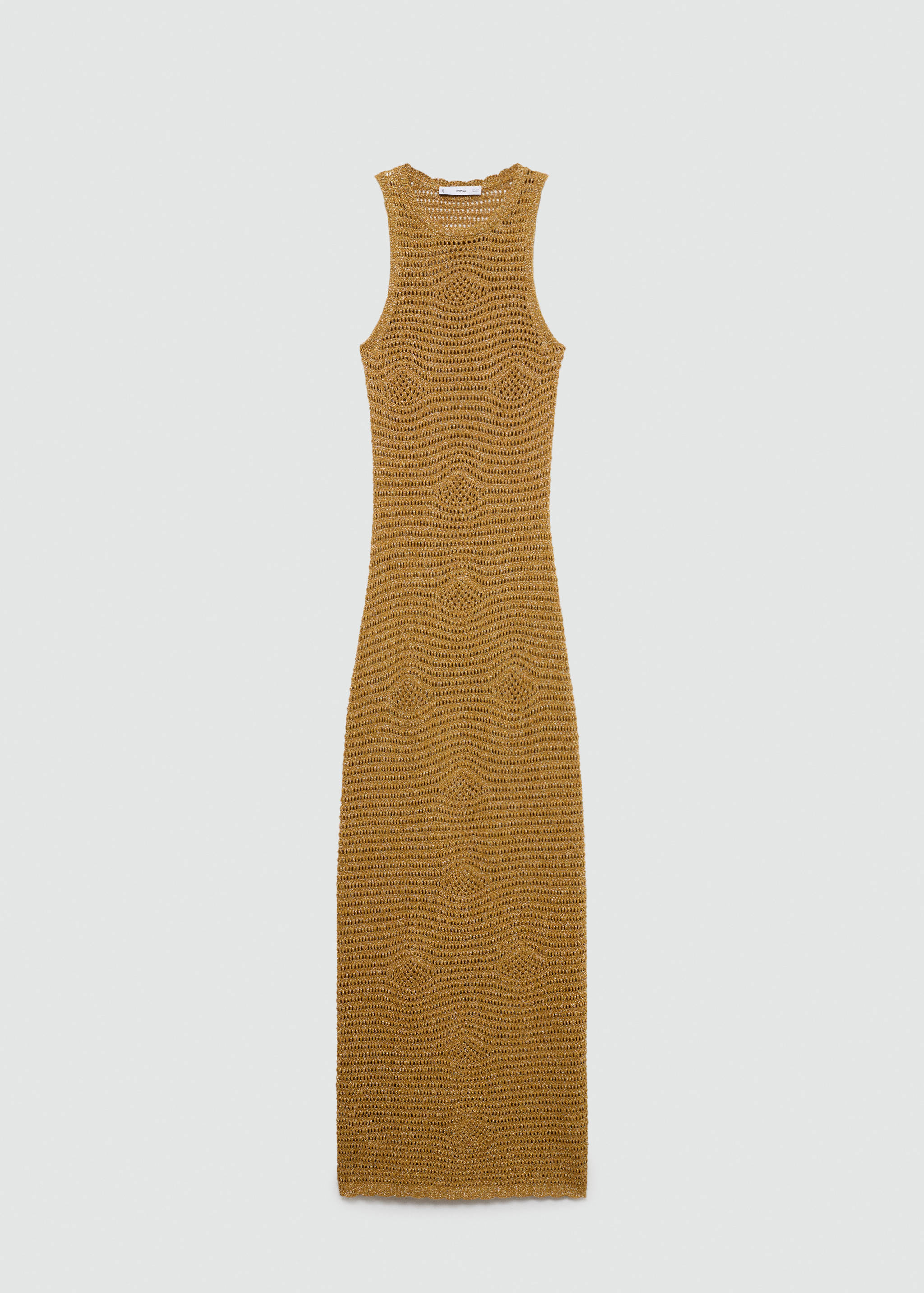 Vestito lungo crochet lurex - Articolo senza modello