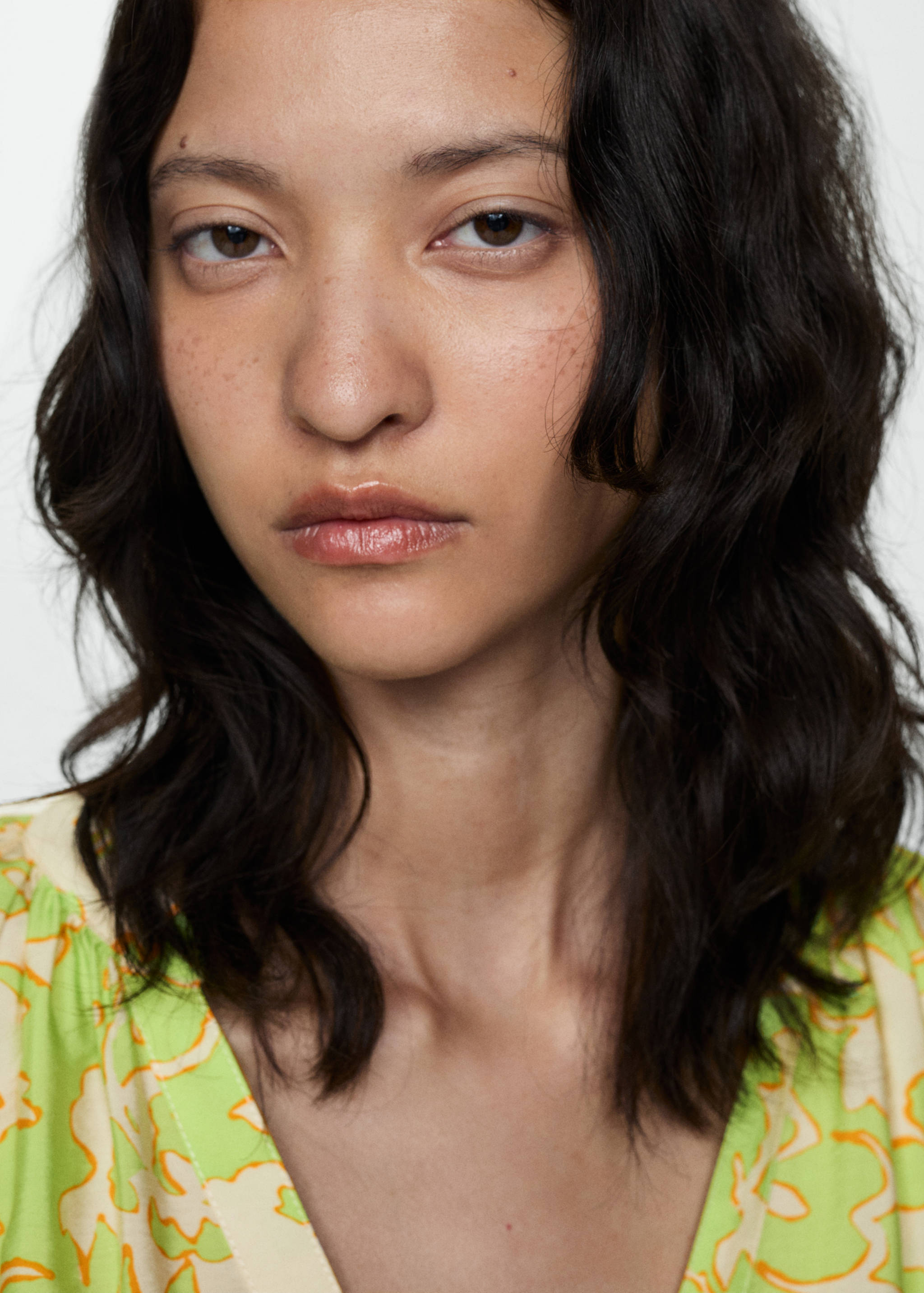 Robe imprimée à nœud - Détail de l'article 1